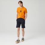 Erkek Slim Fit Lacivert Bermuda Şort