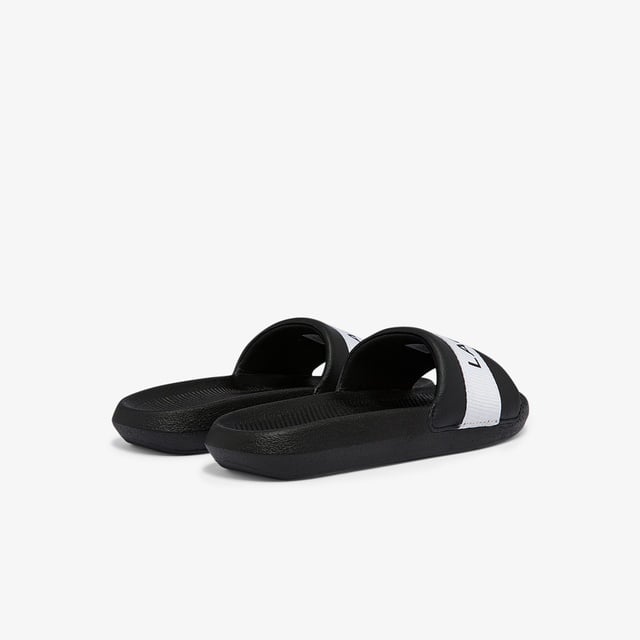 Lacoste Lacoste Croco Kadın Siyah Terlik Sandalet & Terlik | Occasion Siyah - 4. görsel