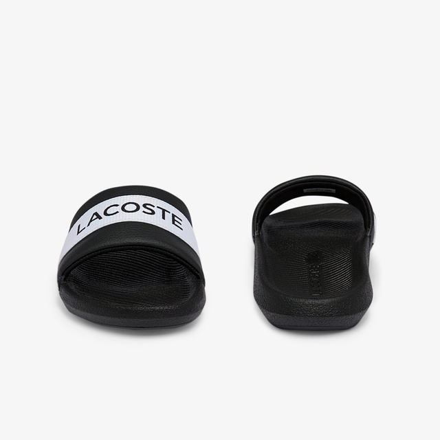 Lacoste Lacoste Croco Kadın Siyah Terlik Sandalet & Terlik | Occasion Siyah - 6. görsel