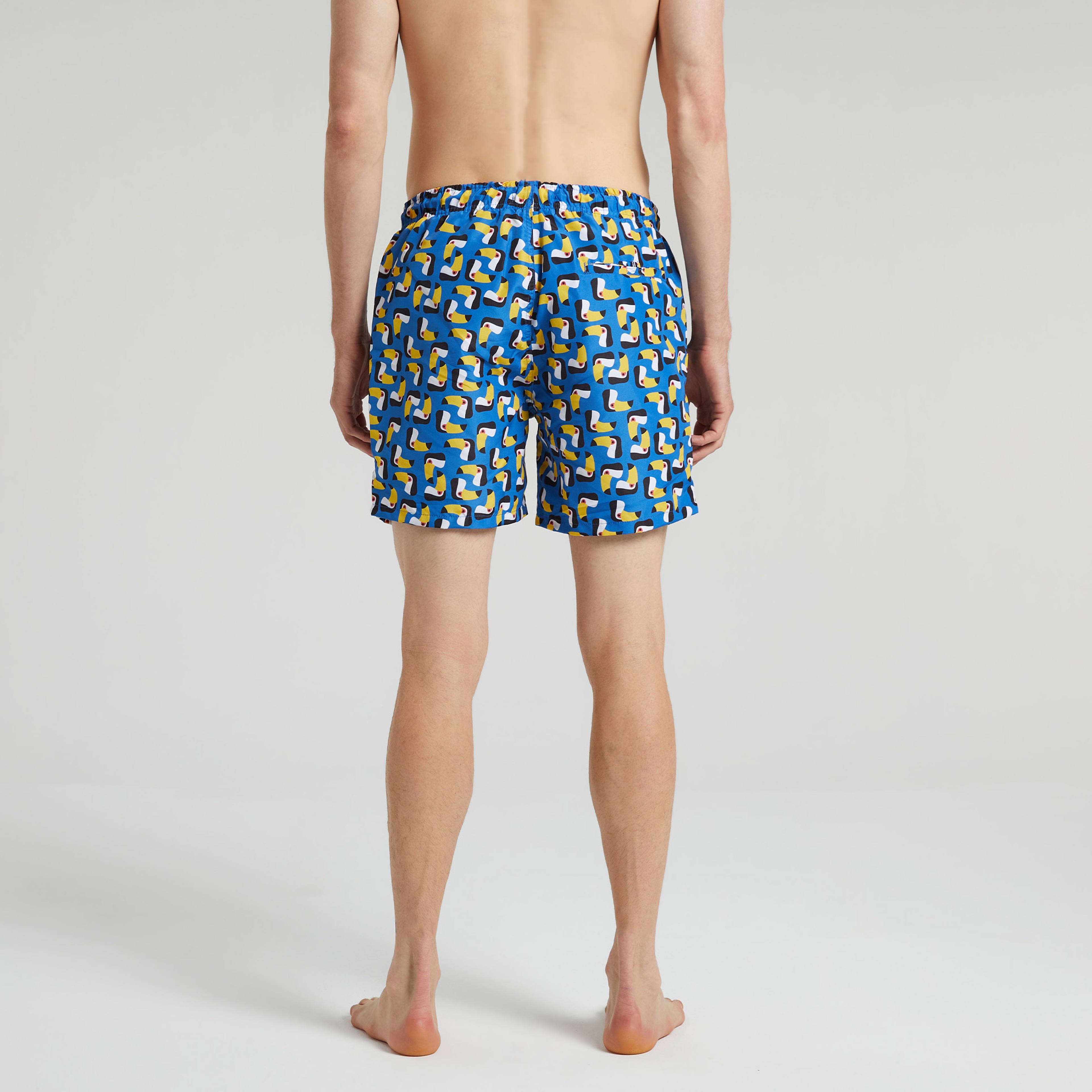 Nautica Standart Fit Erkek Mavi Mayo Şort