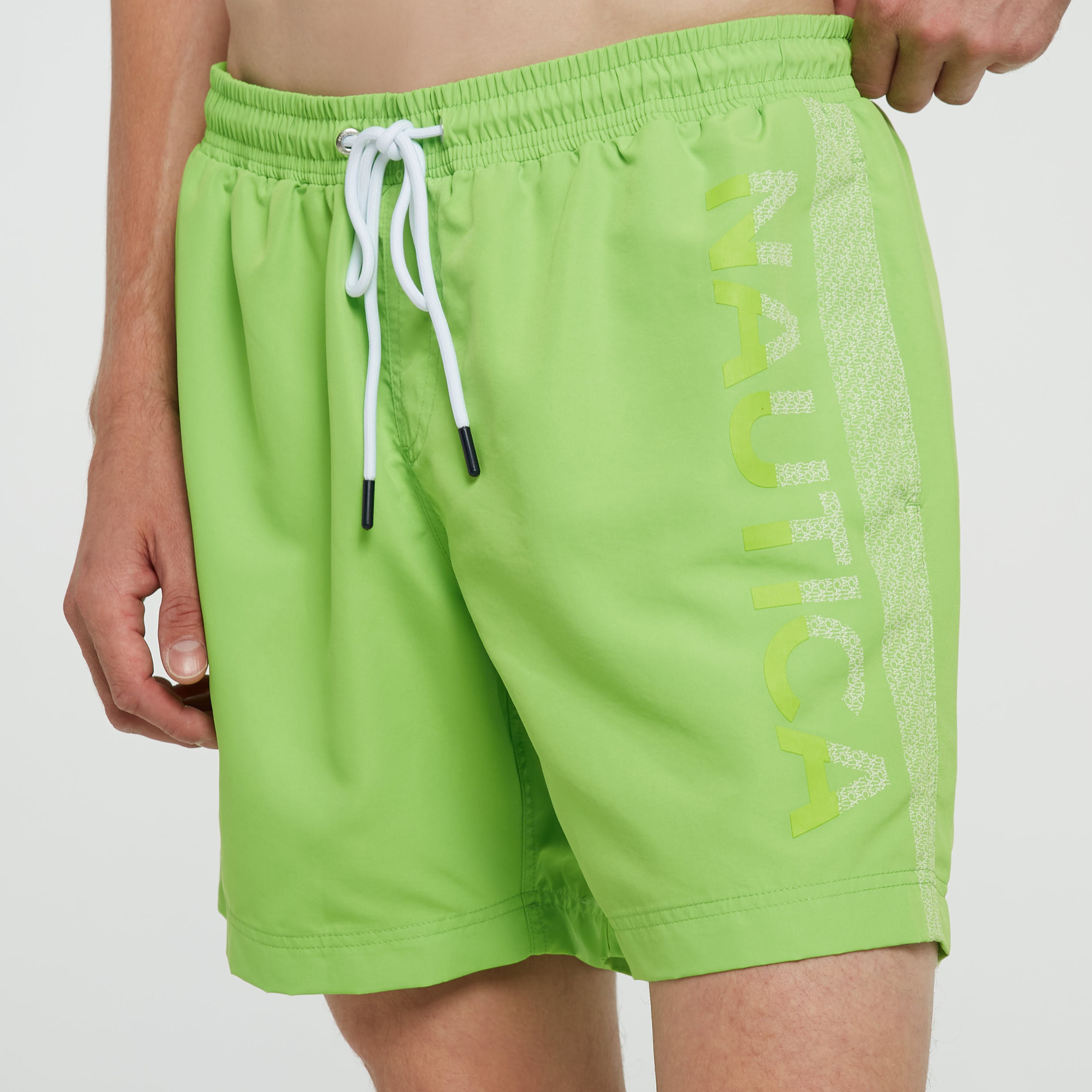 Nautica Erkek Yeşil Standart Fit Şort Mayo