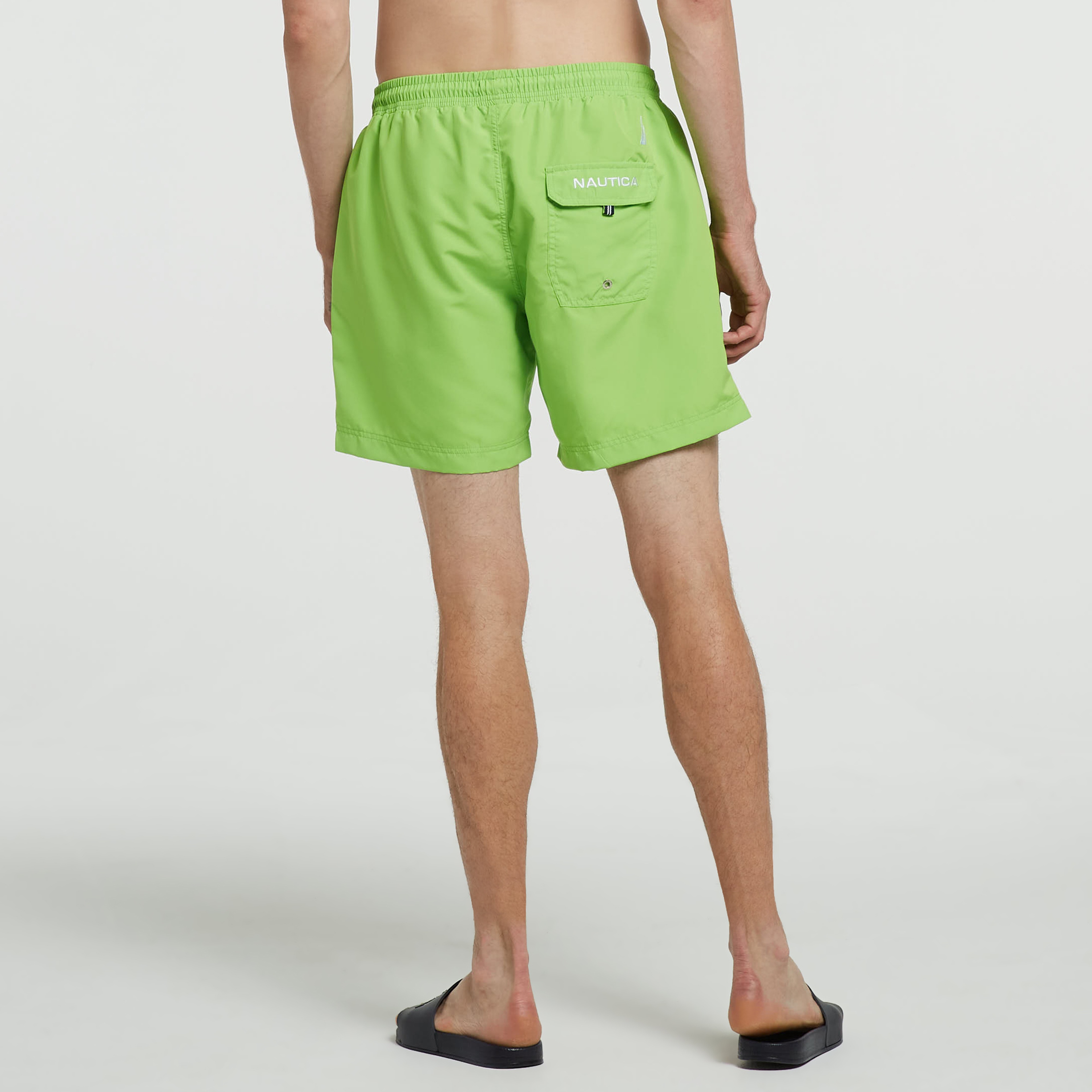 Nautica Erkek Yeşil Standart Fit Şort Mayo
