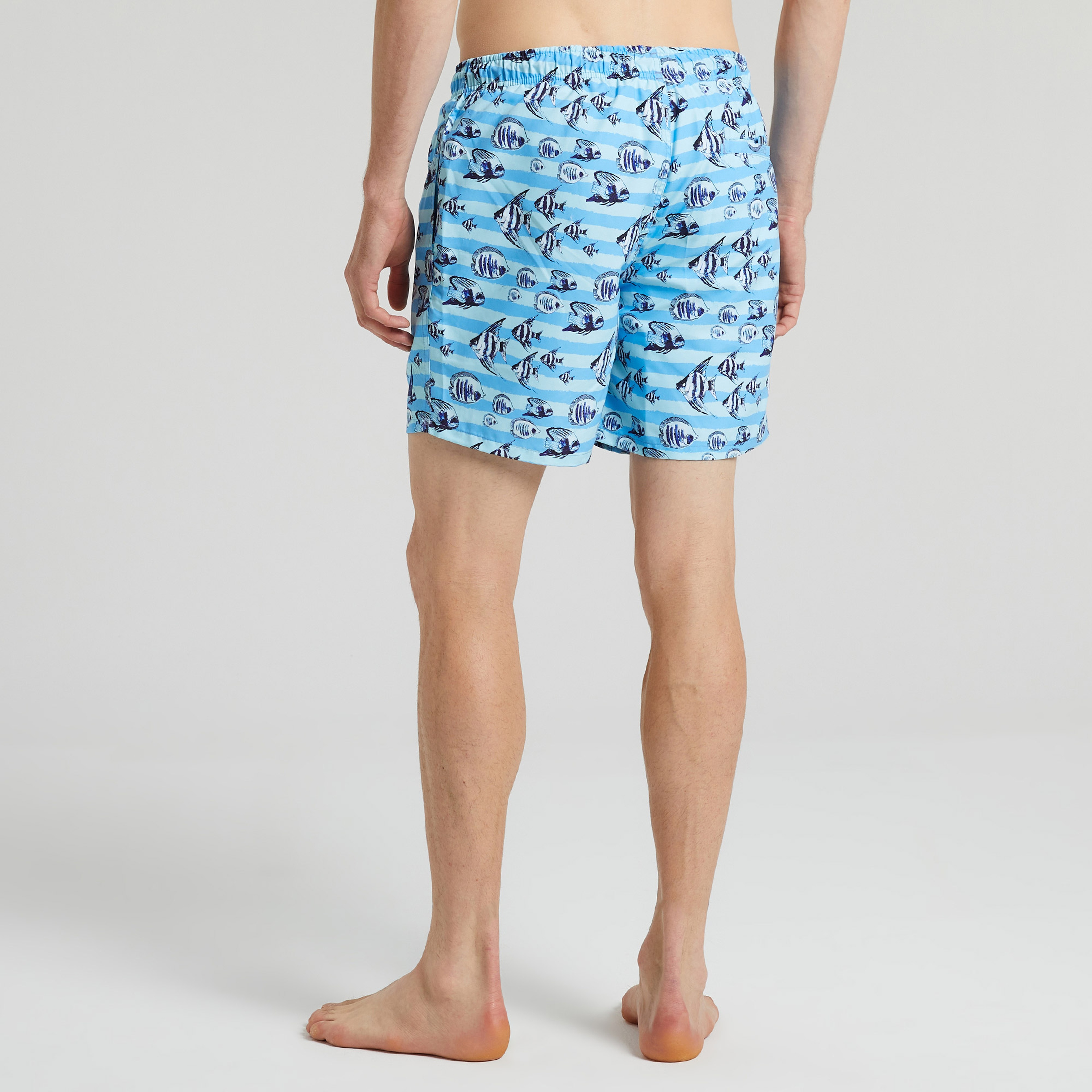 NAUTICA ERKEK MAVİ STANDART FIT ŞORT MAYO