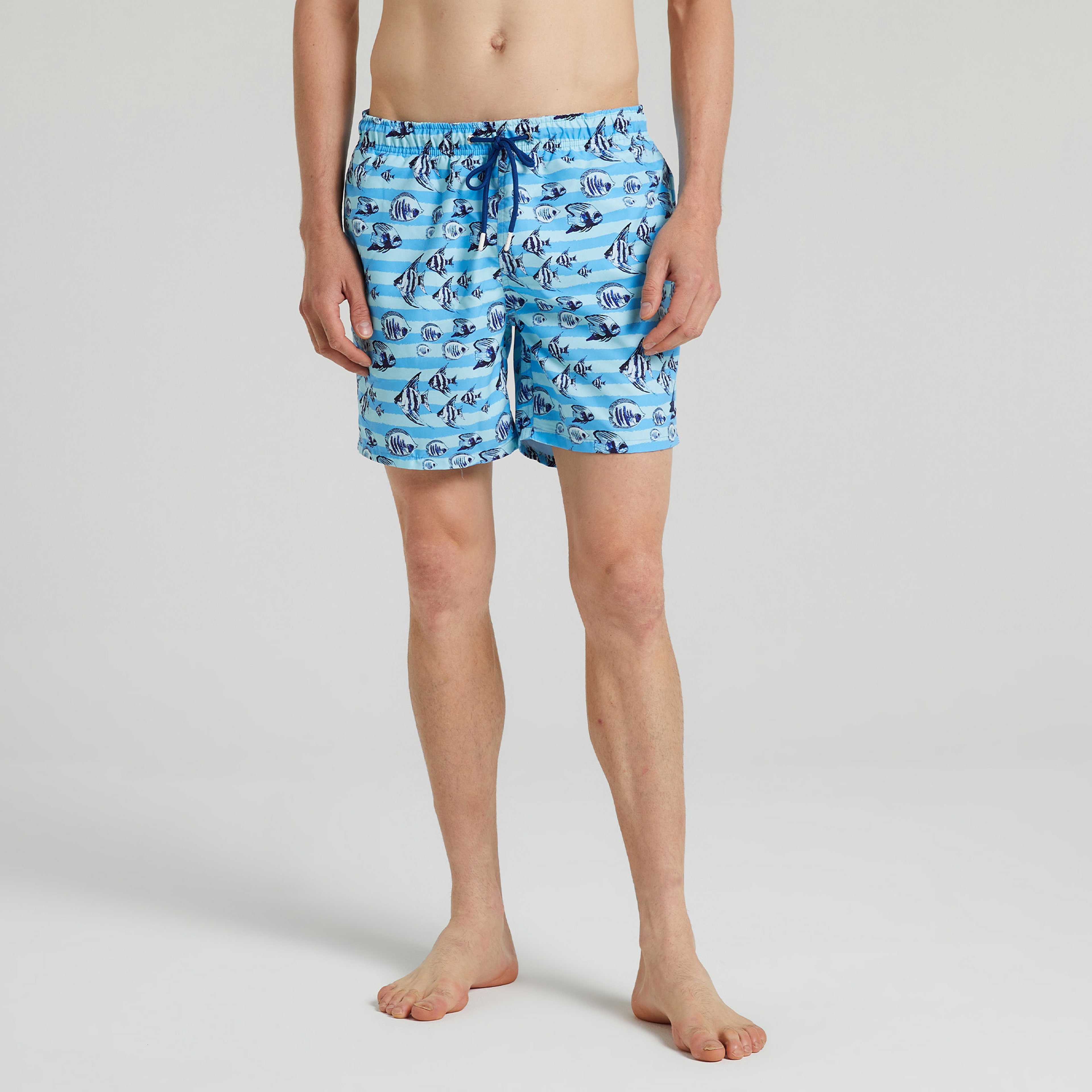 NAUTICA ERKEK MAVİ STANDART FIT ŞORT MAYO