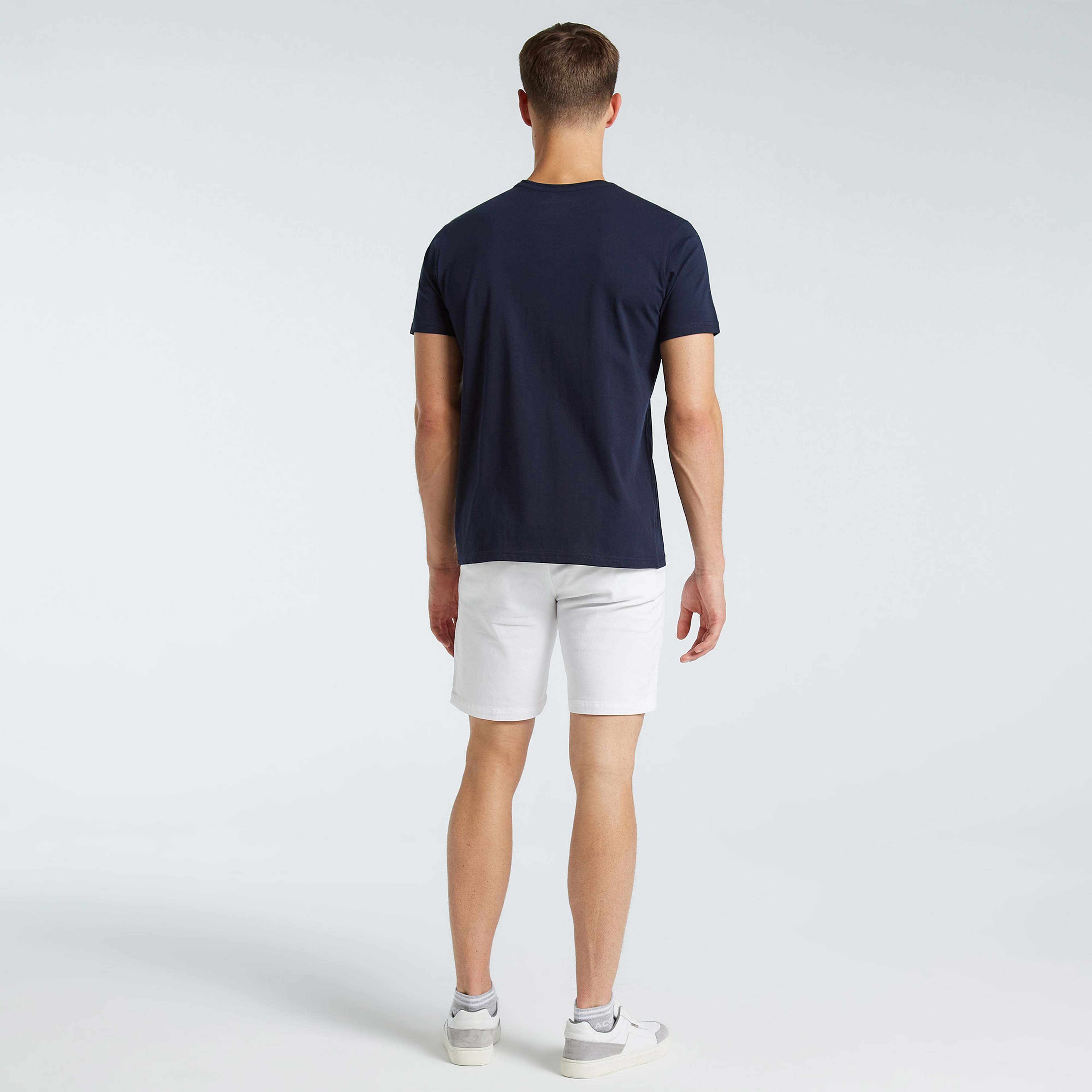 NAUTICA ERKEK LACİVERT STANDART FIT KISA KOLLU T-SHIRT