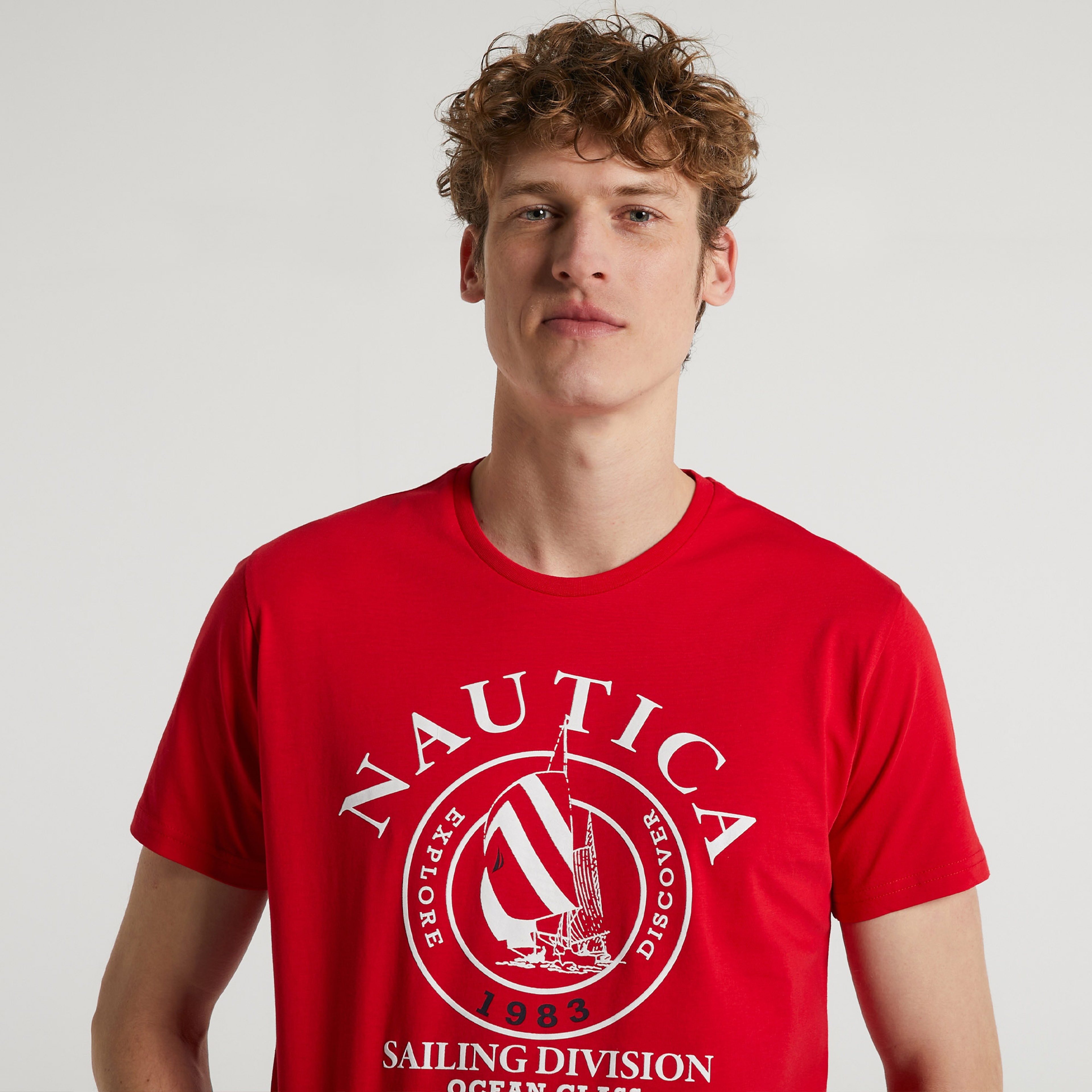 Nautica Standart Fit Erkek Kırmızı T-shirt
