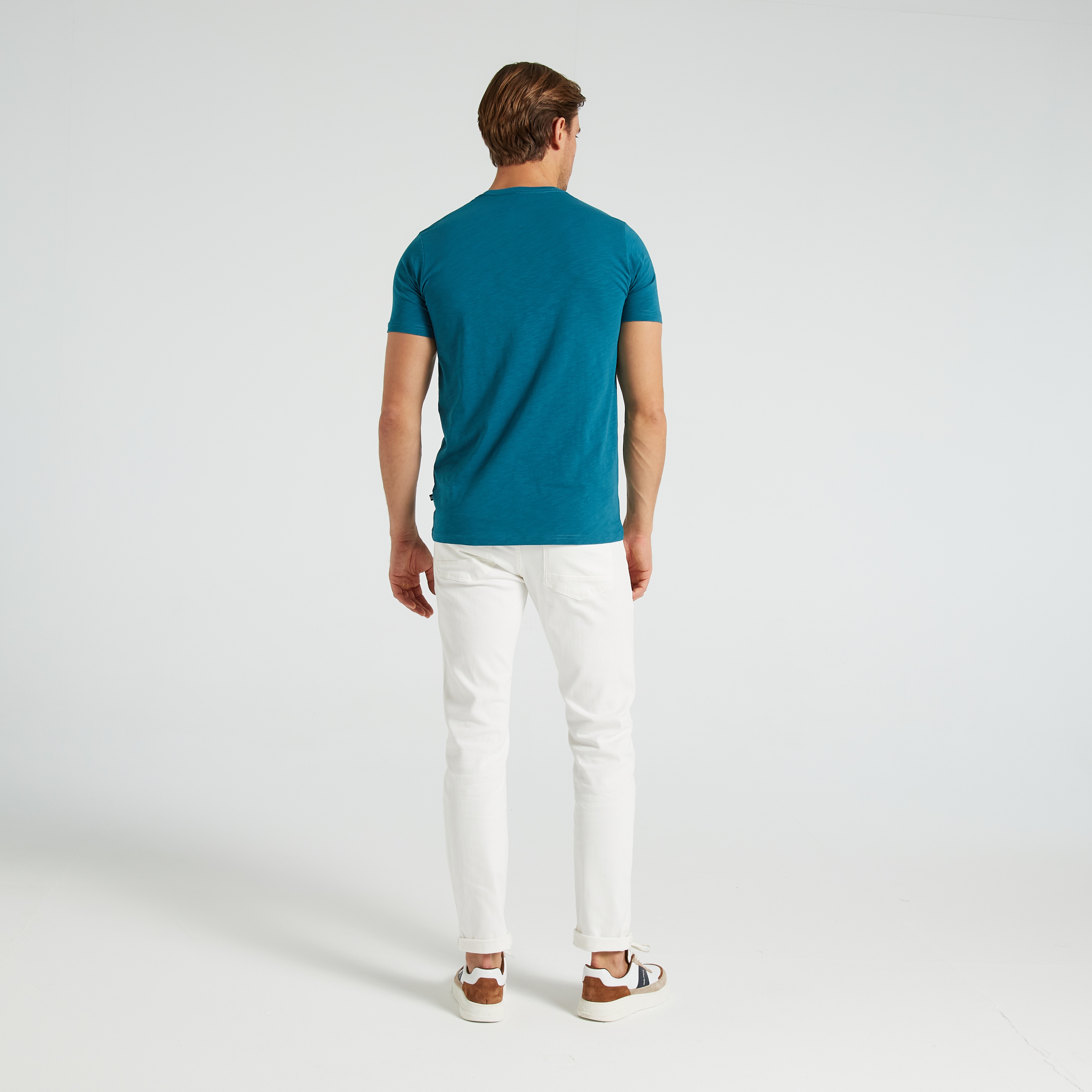 Nautica Erkek Mavi Standart Fit T-Shirt