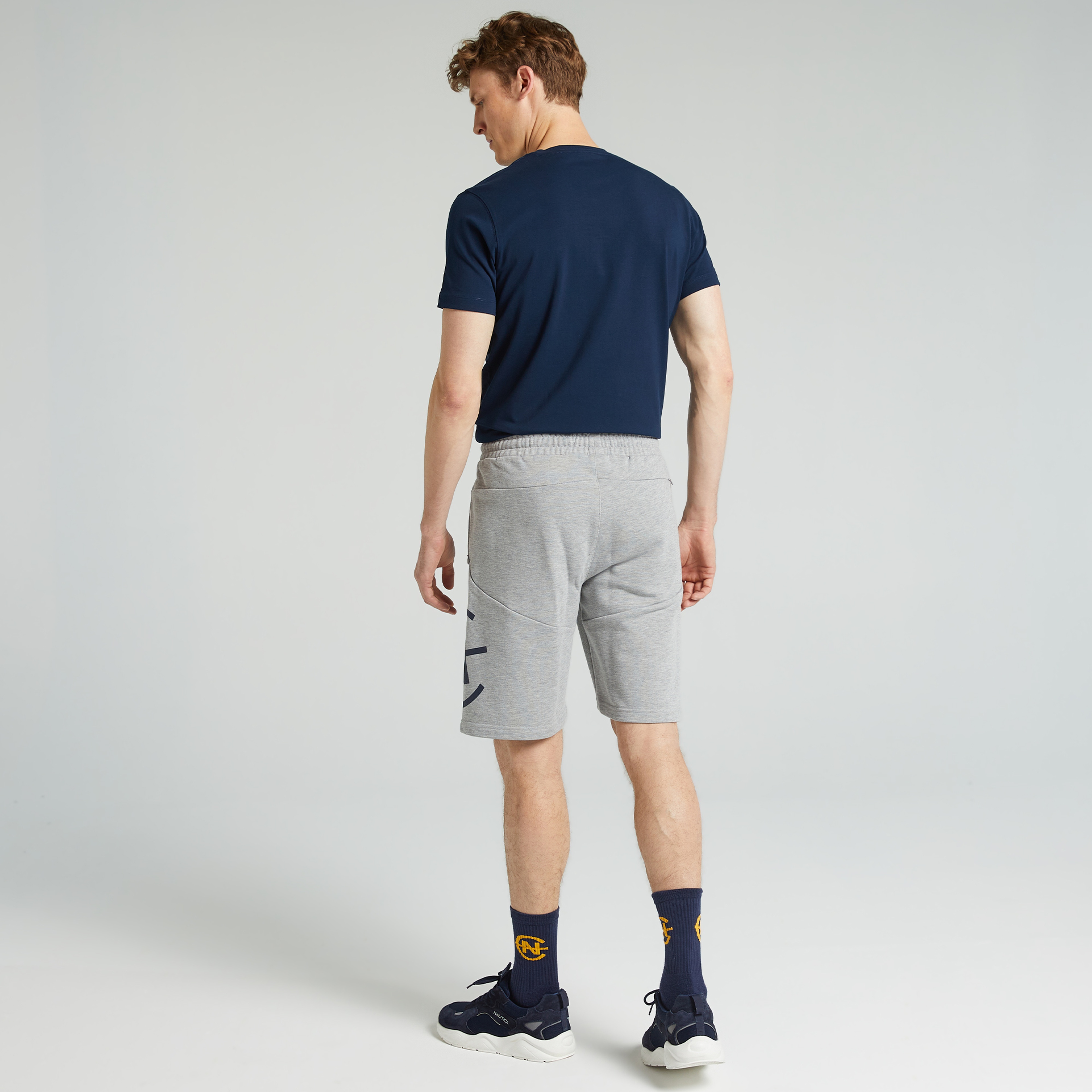 Nautica Standart Fit Erkek Gri Şort