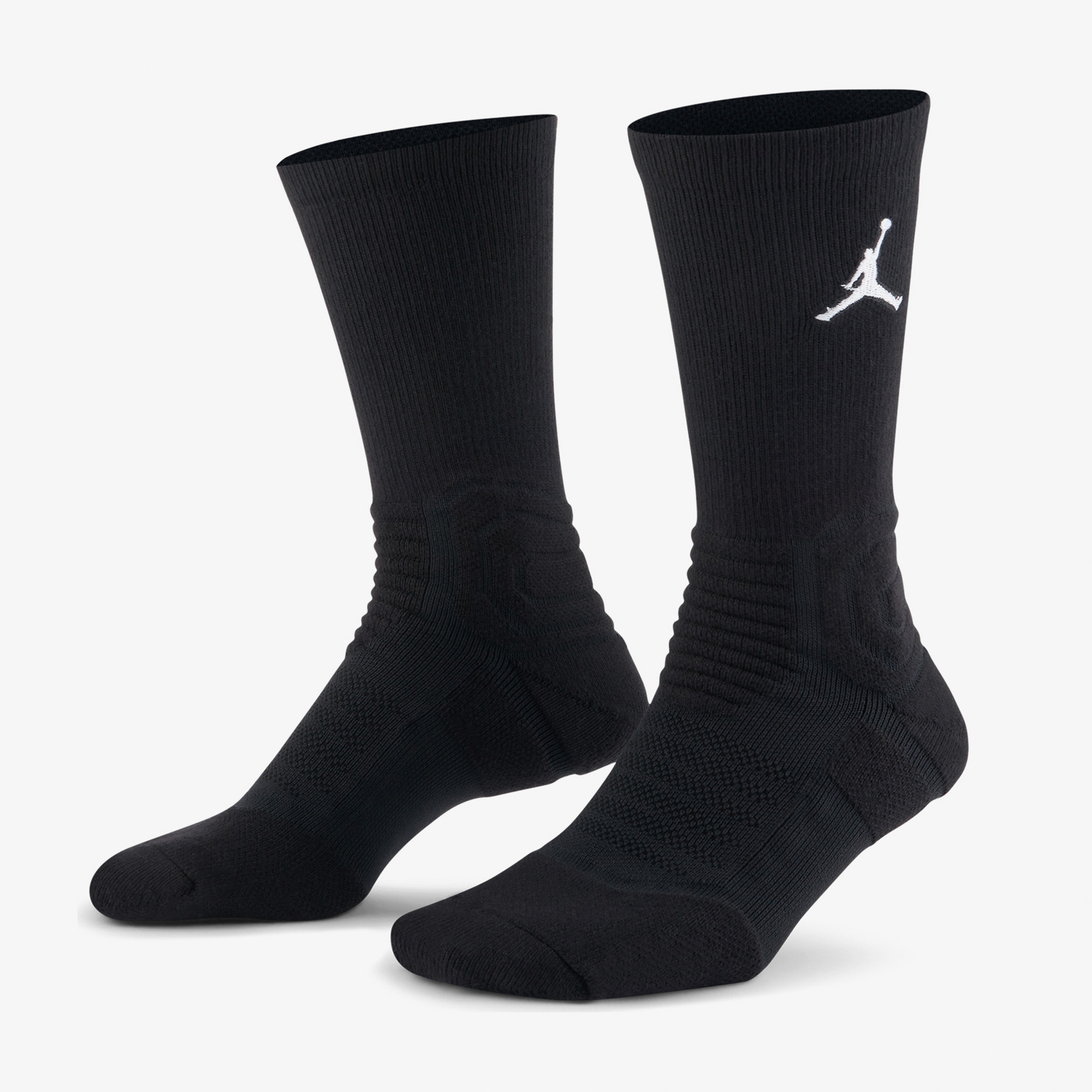 Jordan Flight Crew Unisex Siyah Çorap