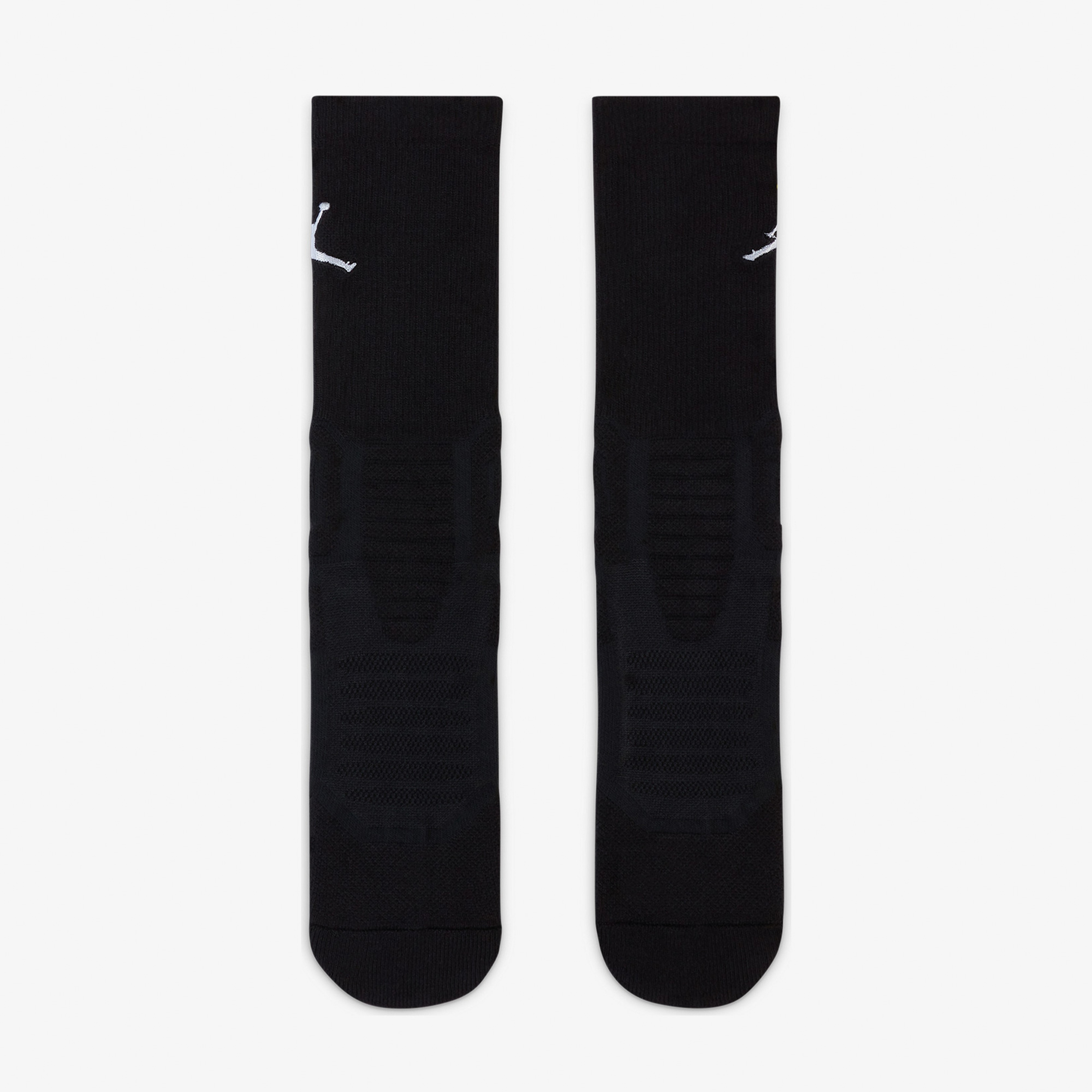 Jordan Flight Crew Unisex Siyah Çorap