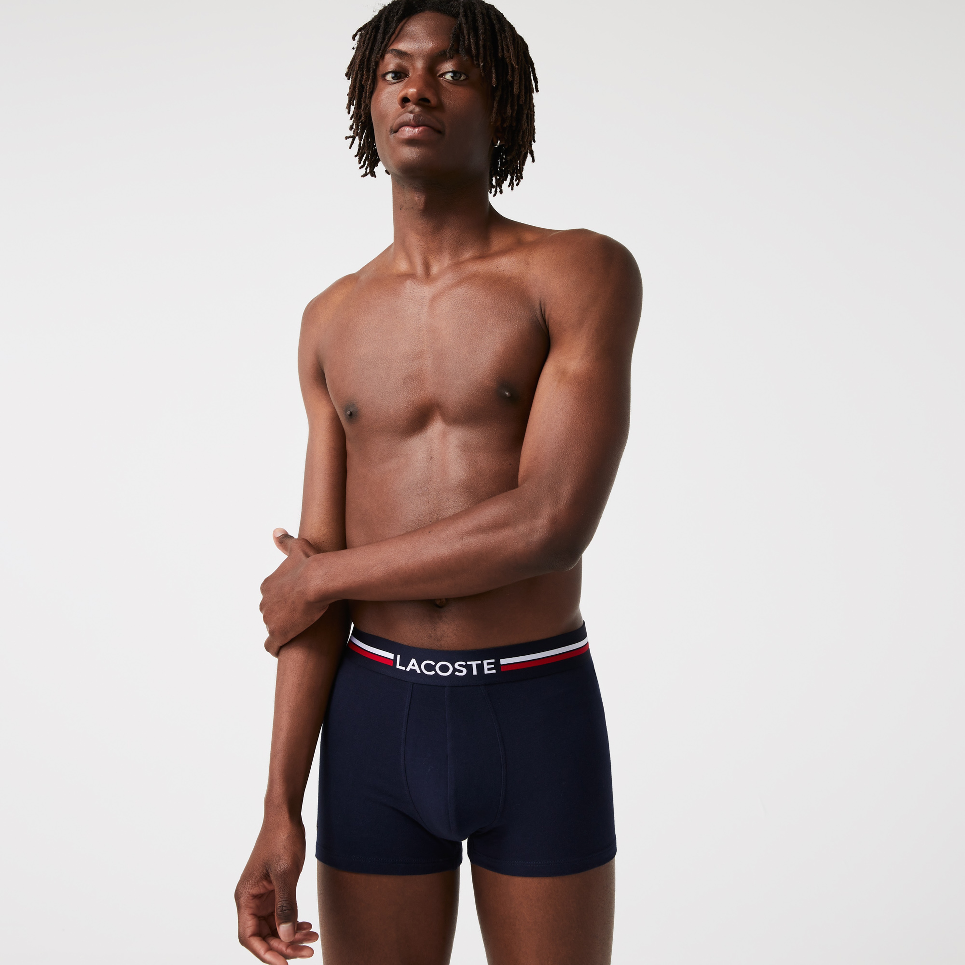 Lacoste Erkek 3'lü Renkli Boxer