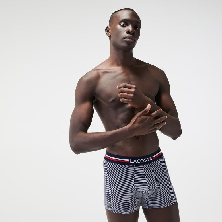 Erkek 3'lü Renkli Boxer