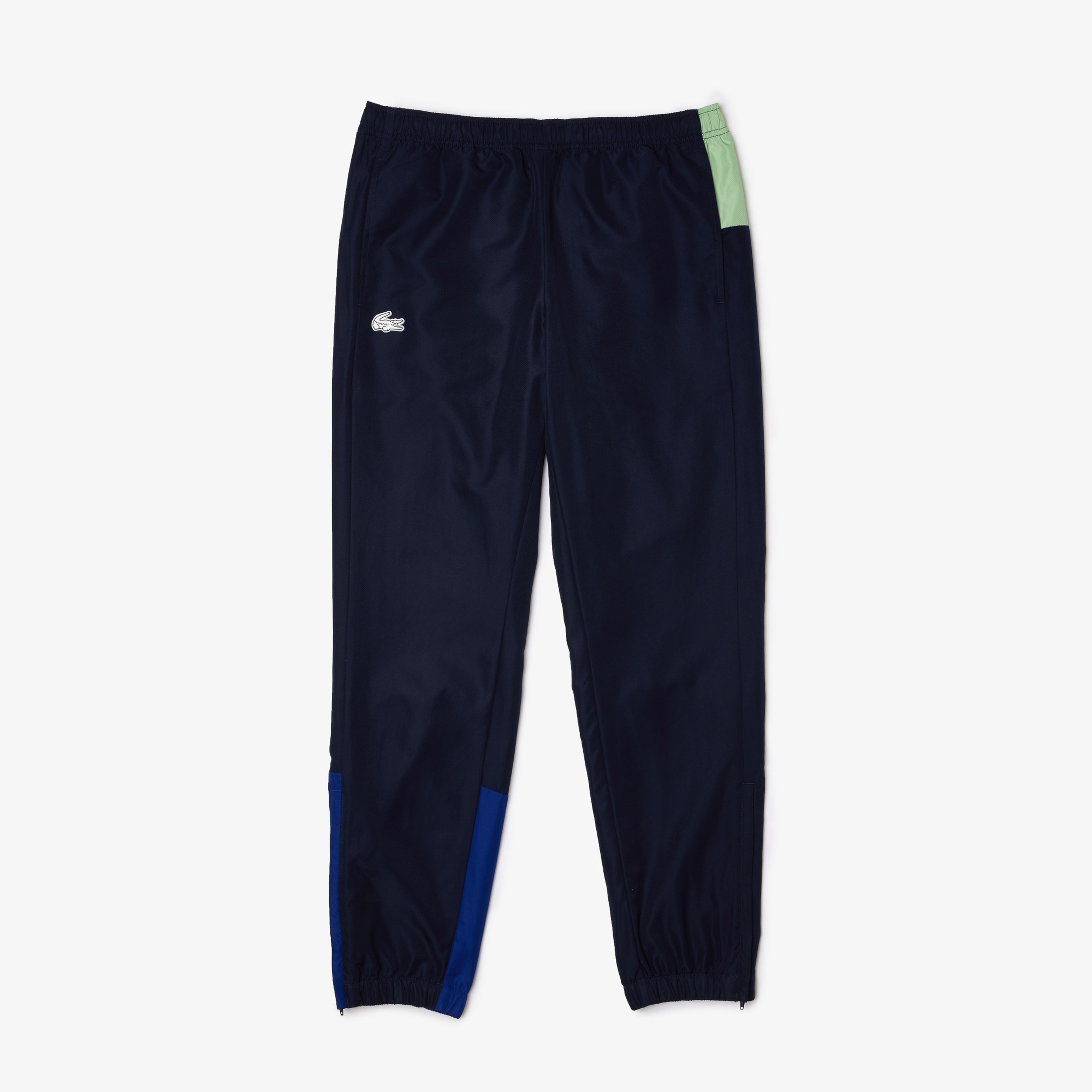 Lacoste SPORT Erkek Regular Fit Dik Yaka Renk Bloklu Lacivert Eşofman Takımı