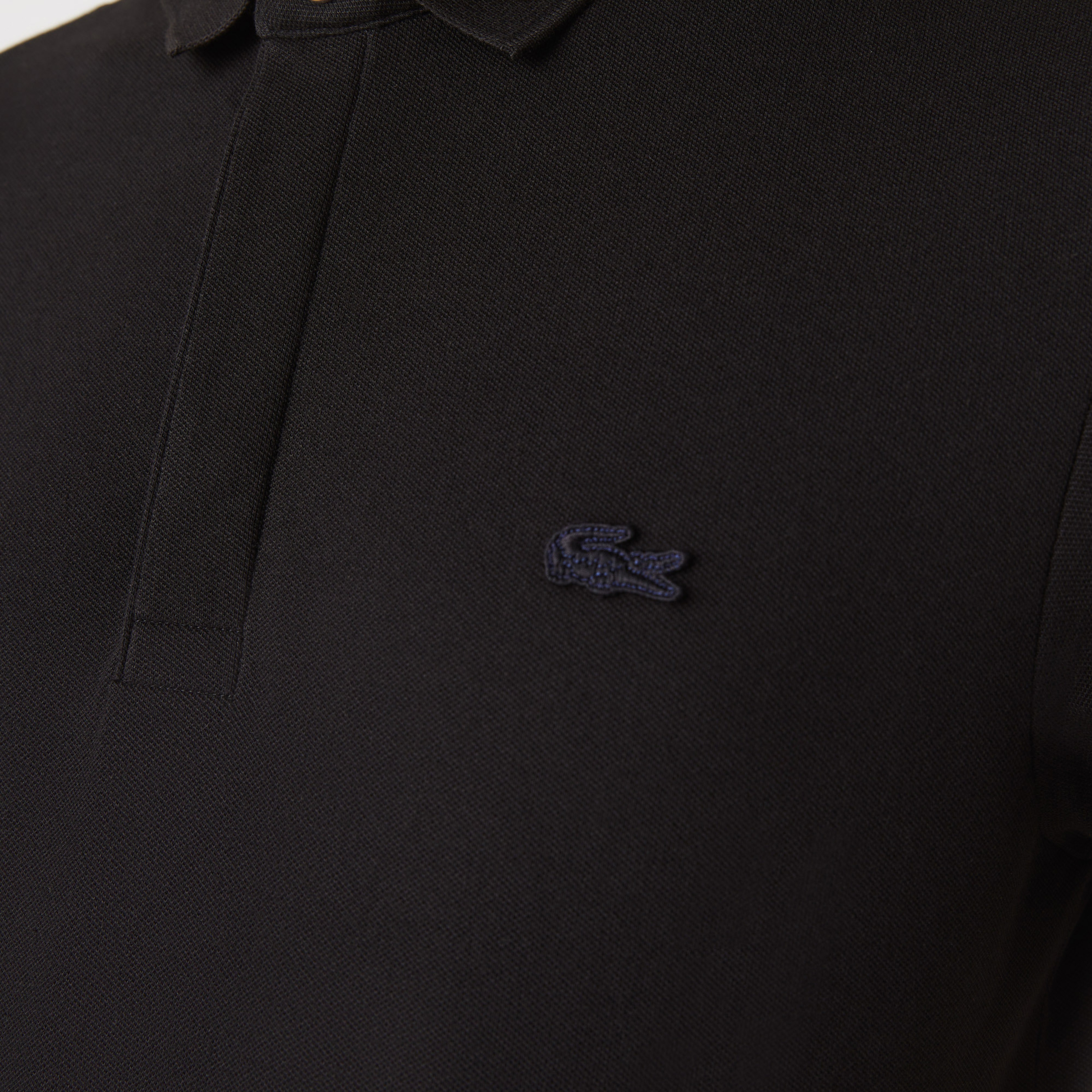 Erkek Regular Fit Siyah Paris Polo