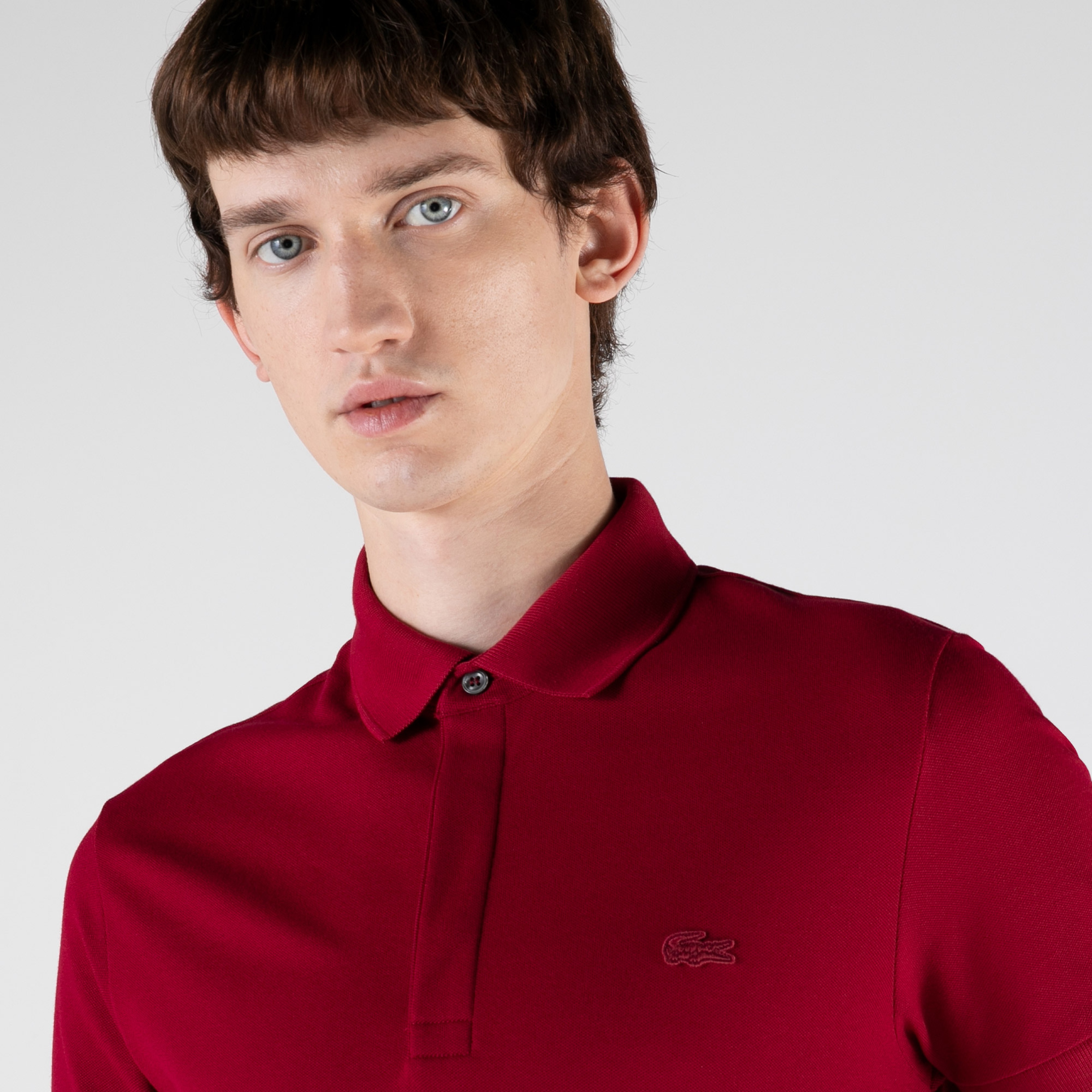 Erkek Regular Fit Bordo Paris Polo