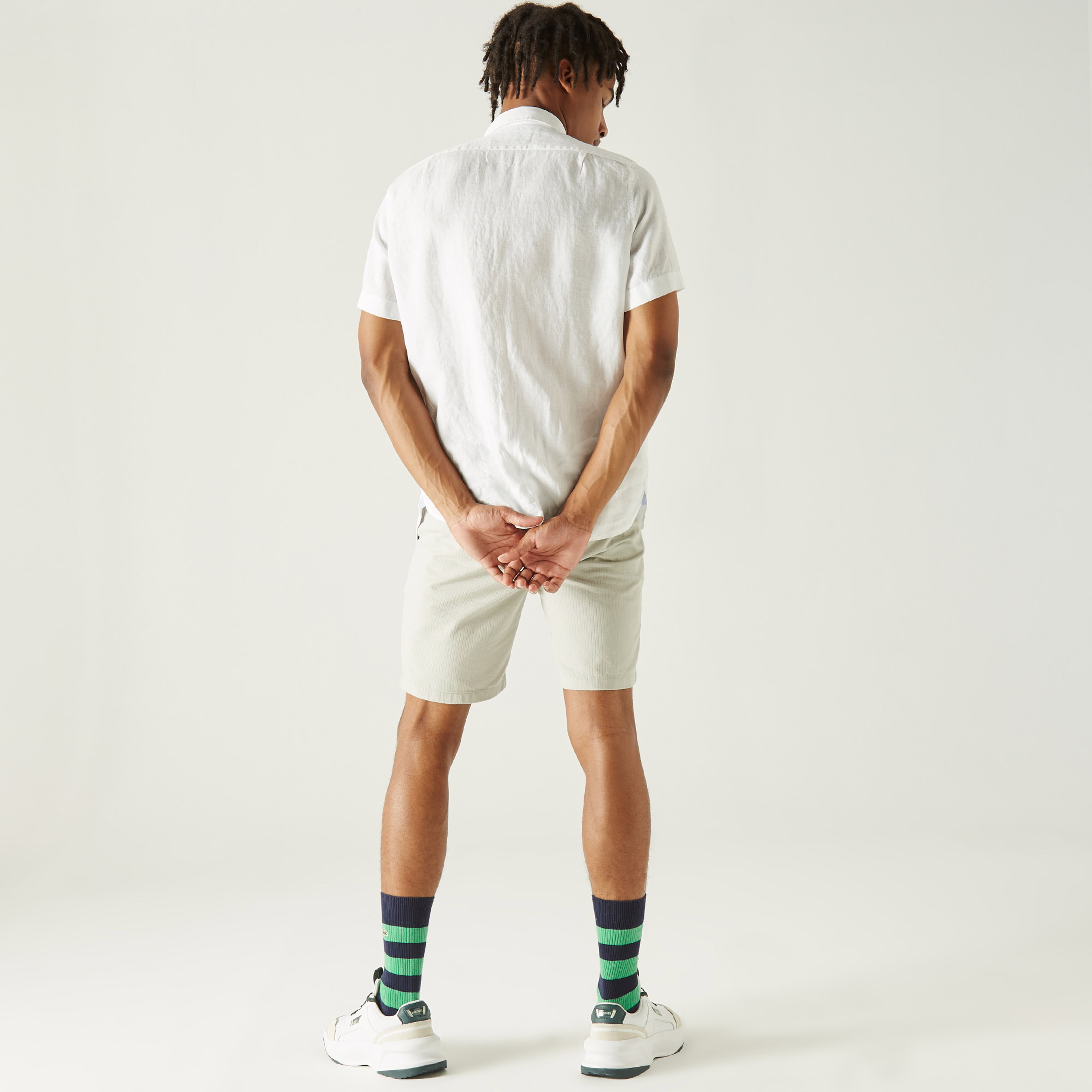 Lacoste Erkek Regular Fit Beyaz Gömlek