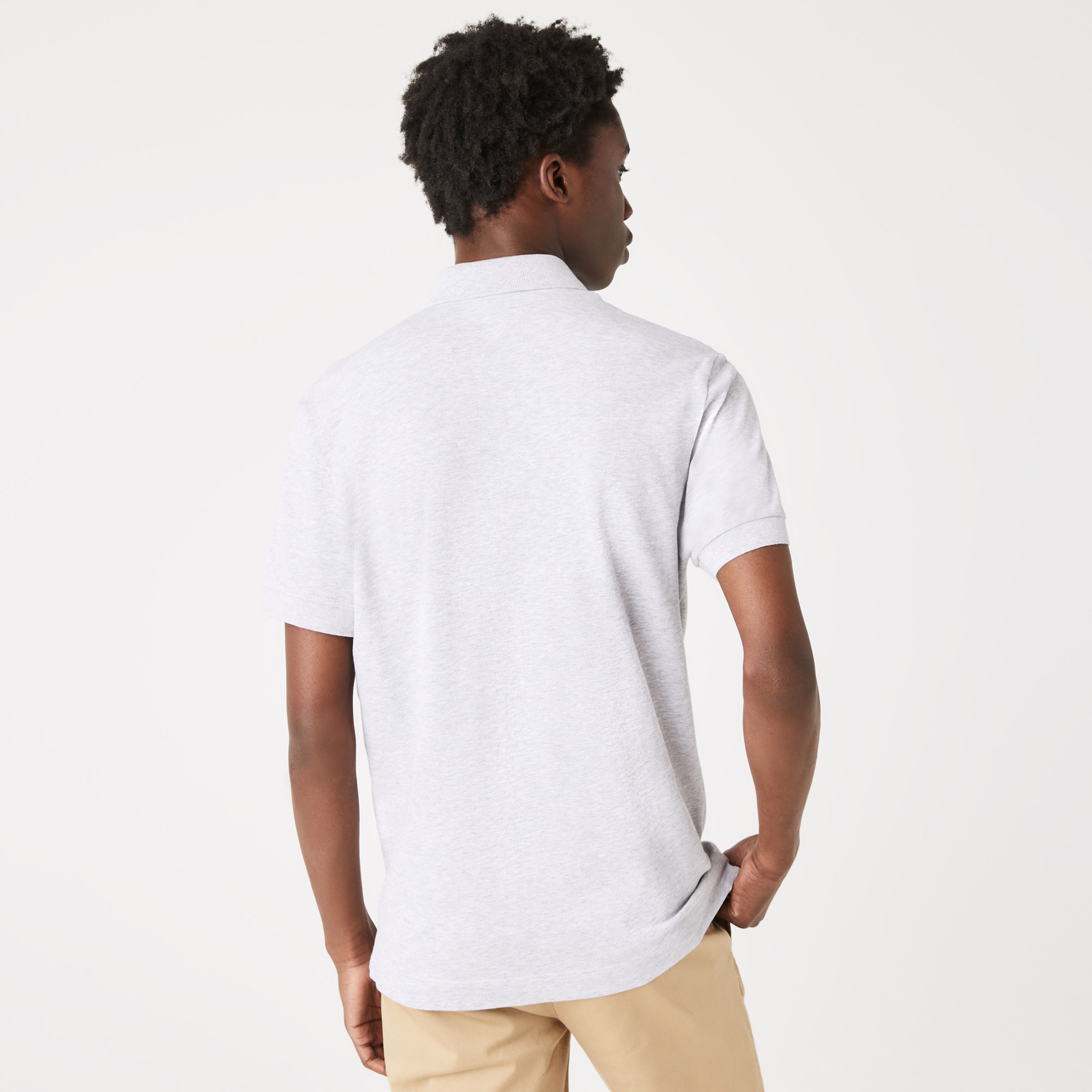 Lacoste Erkek Regular Fit Gri Polo