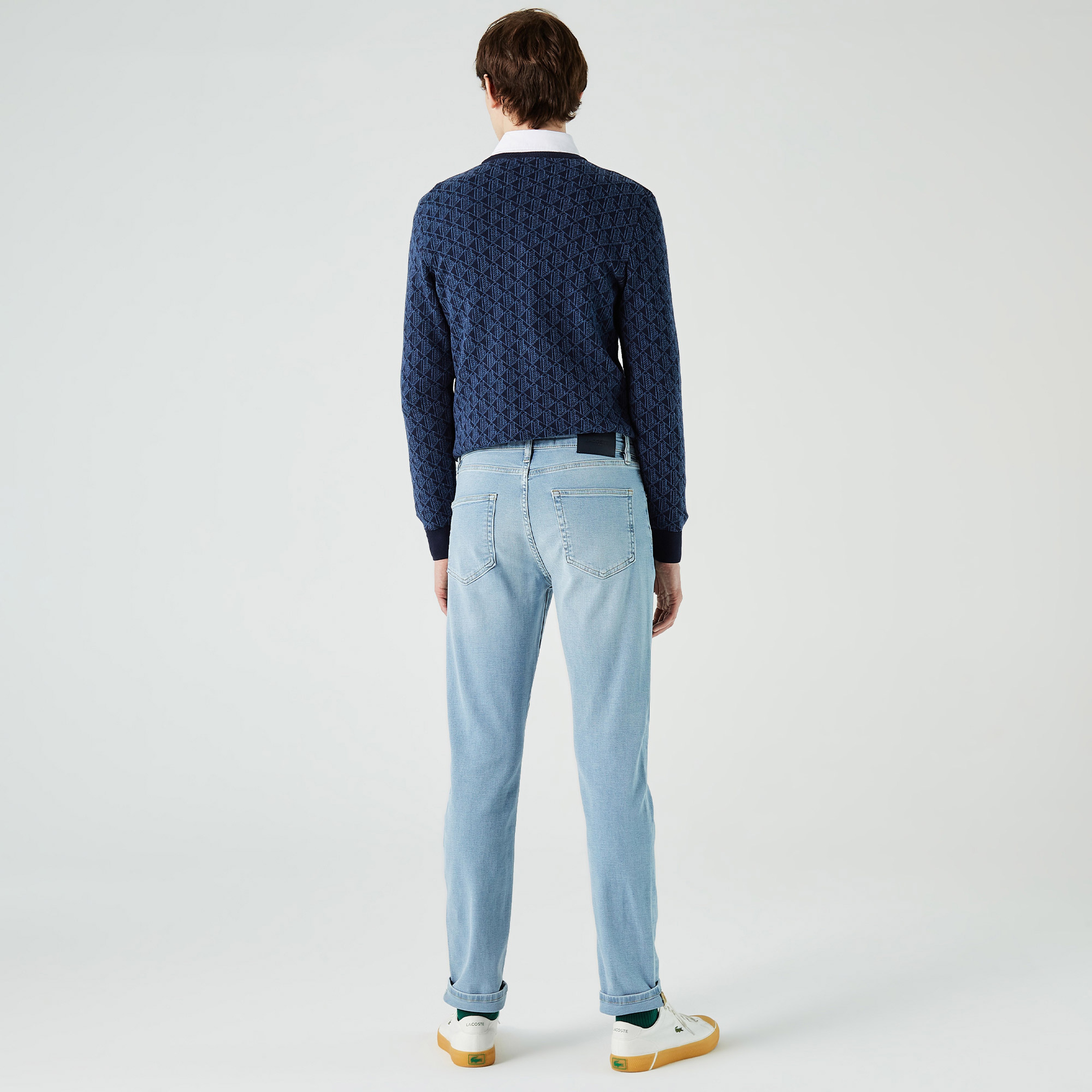 Lacoste Erkek Slim Fit Mavi Pantolon