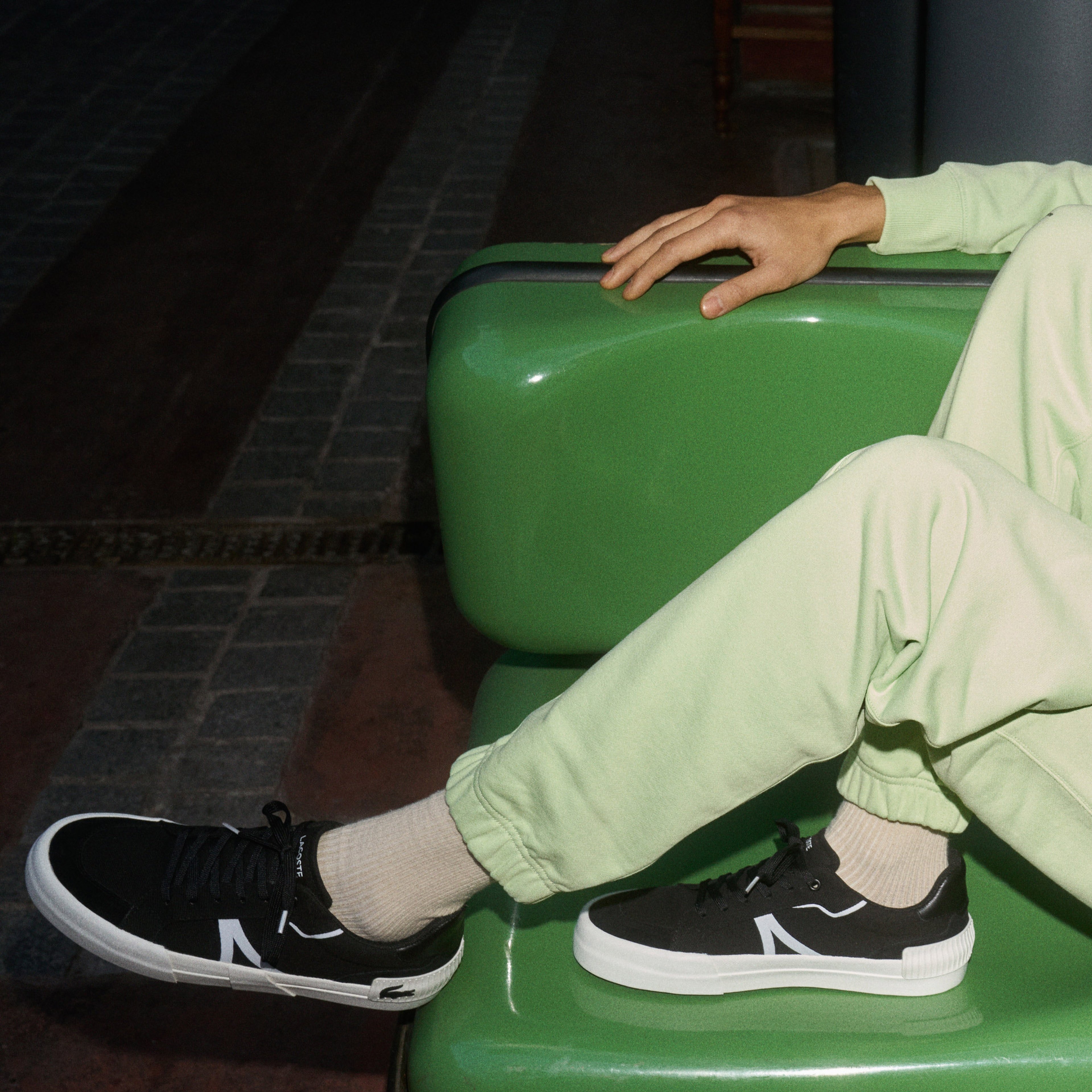 L004 Erkek Siyah Sneaker