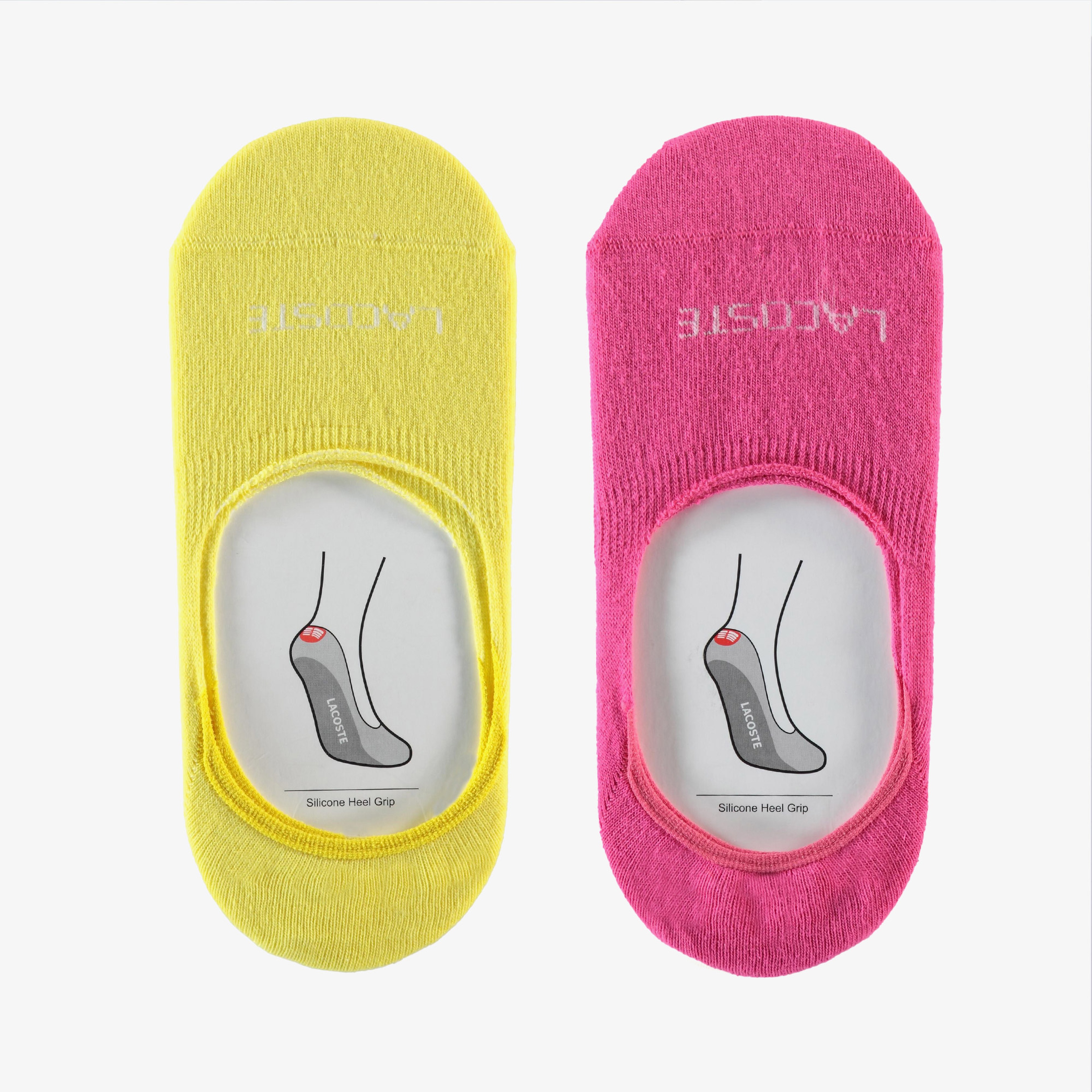 Lacoste Unisex Babet Renk Bloklu Koyu Pembe Çorap