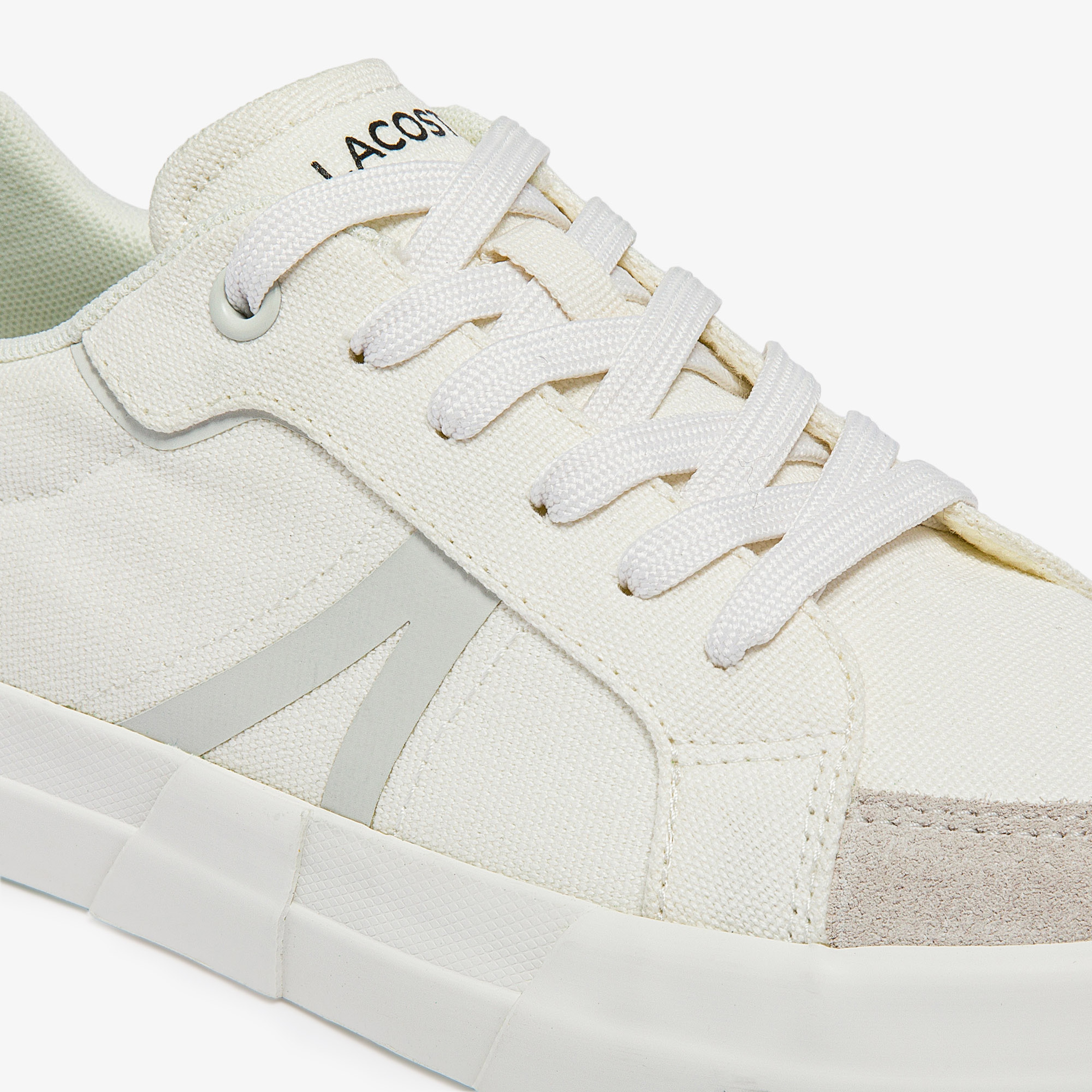 Lacoste L004 Kadın Krem Sneaker
