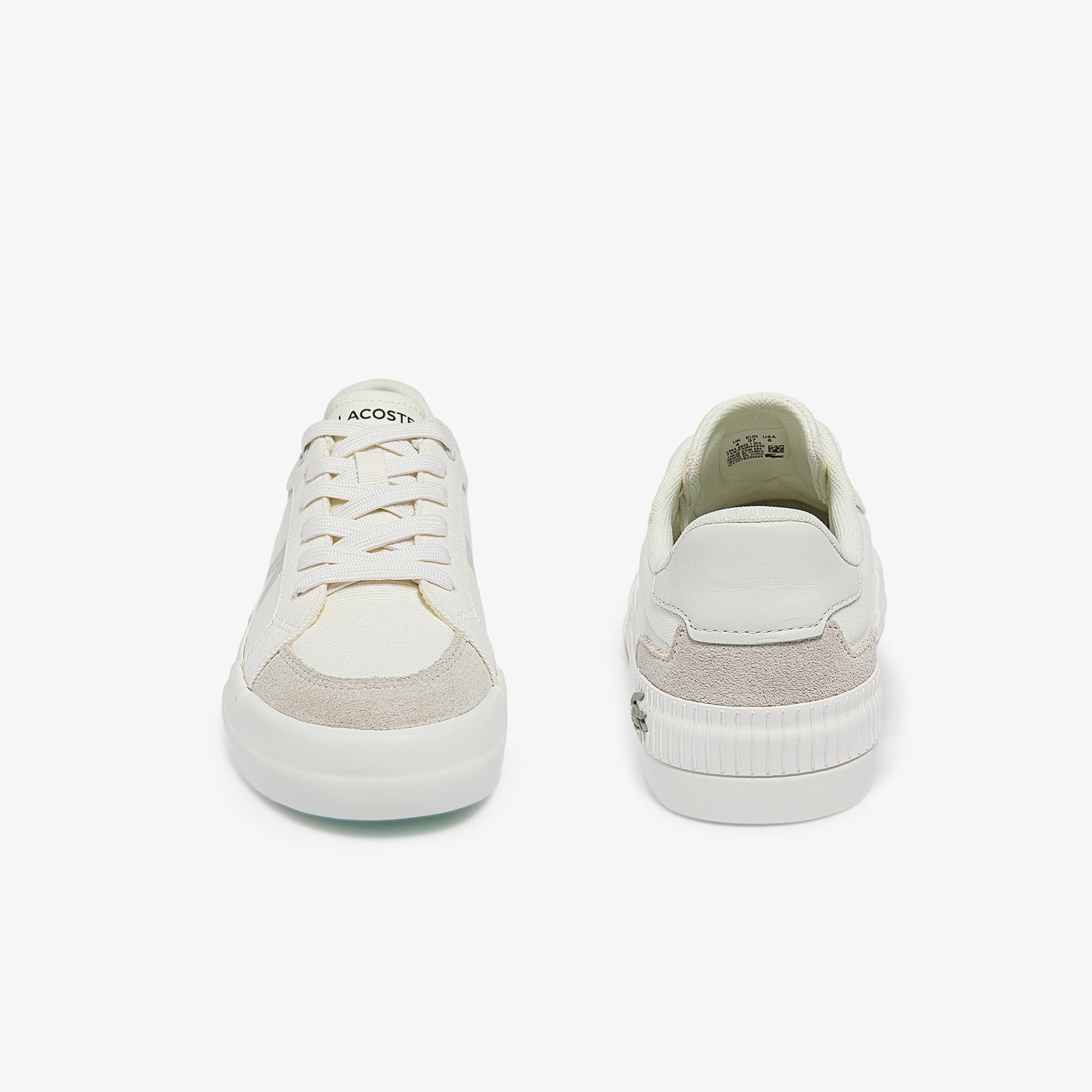 Lacoste L004 Kadın Krem Sneaker