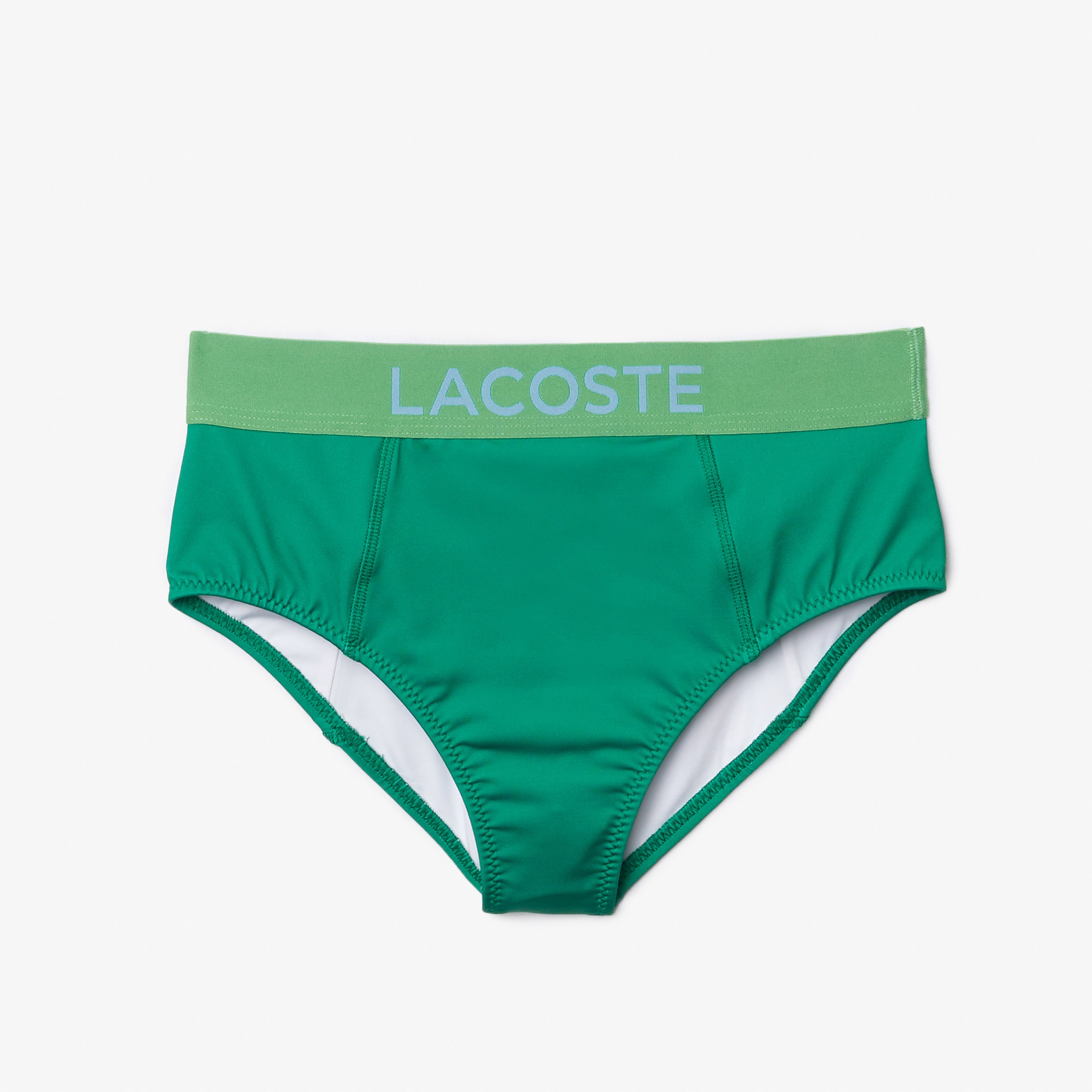 Lacoste Kadın Baskılı Açık Yeşil Bikini Altı