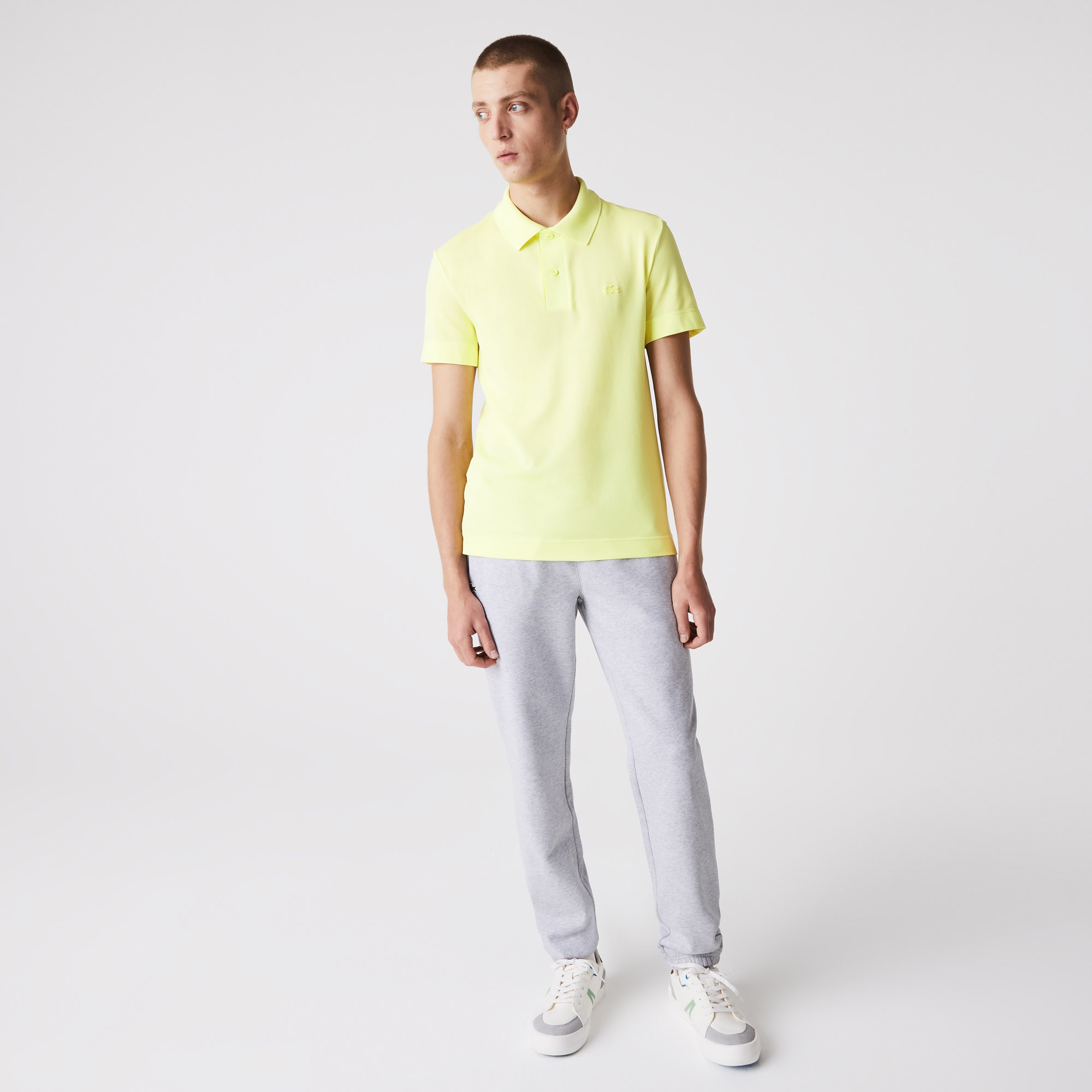 Lacoste Active Erkek Slim Fit Sarı Polo