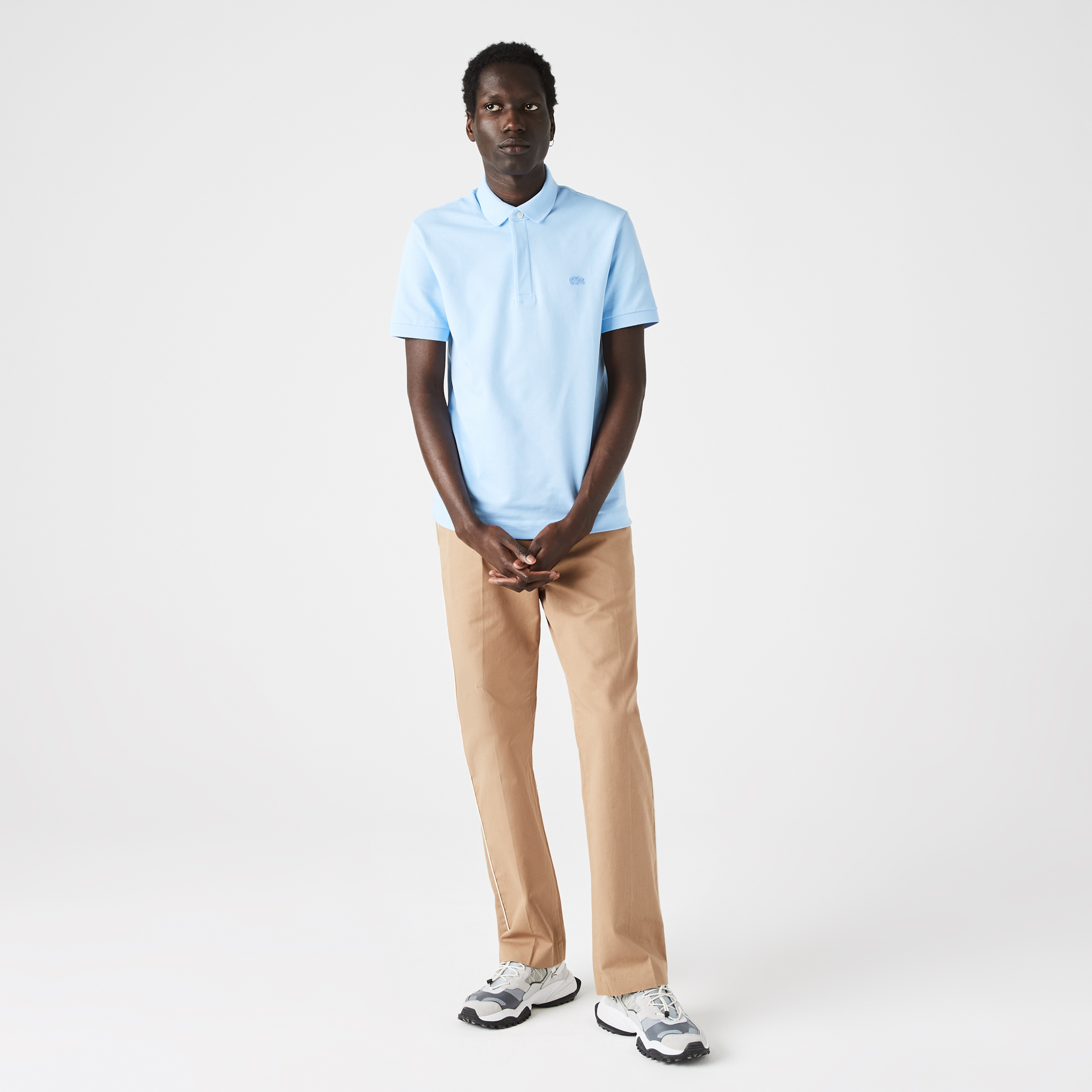 Lacoste Erkek Regular Fit Açık Mavi Polo