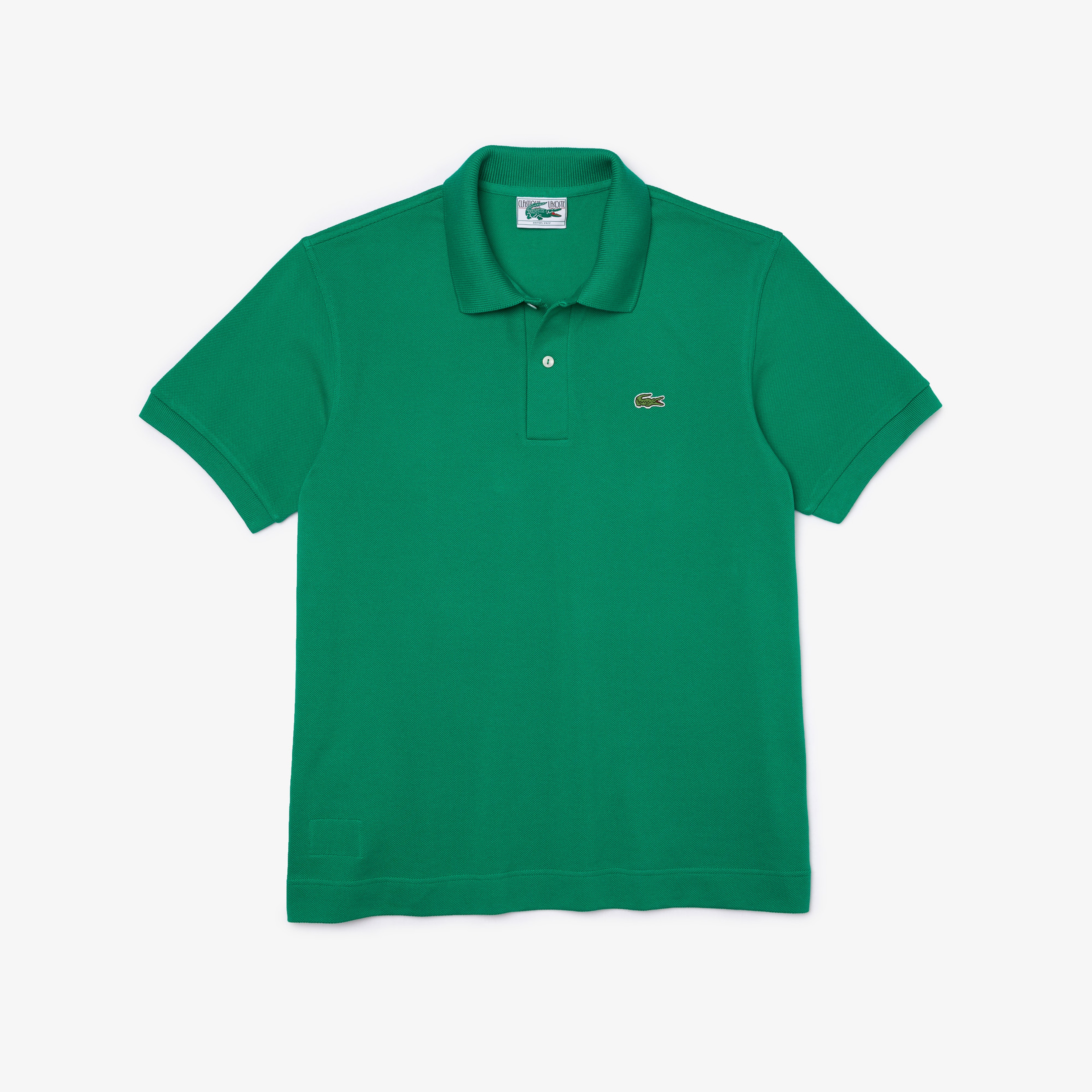Lacoste Organik Pamuk Erkek Classic Fit L1221 Yeşil Polo