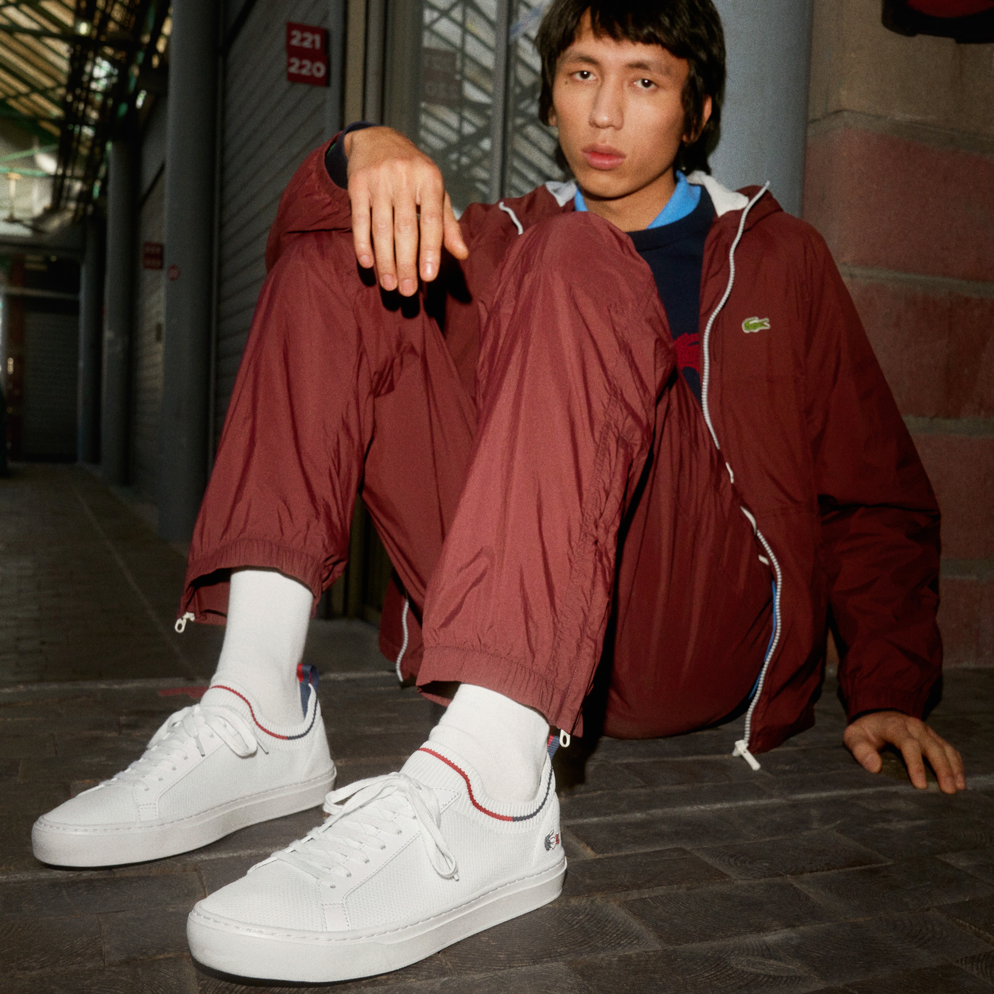 La Piquée Erkek Beyaz Sneaker