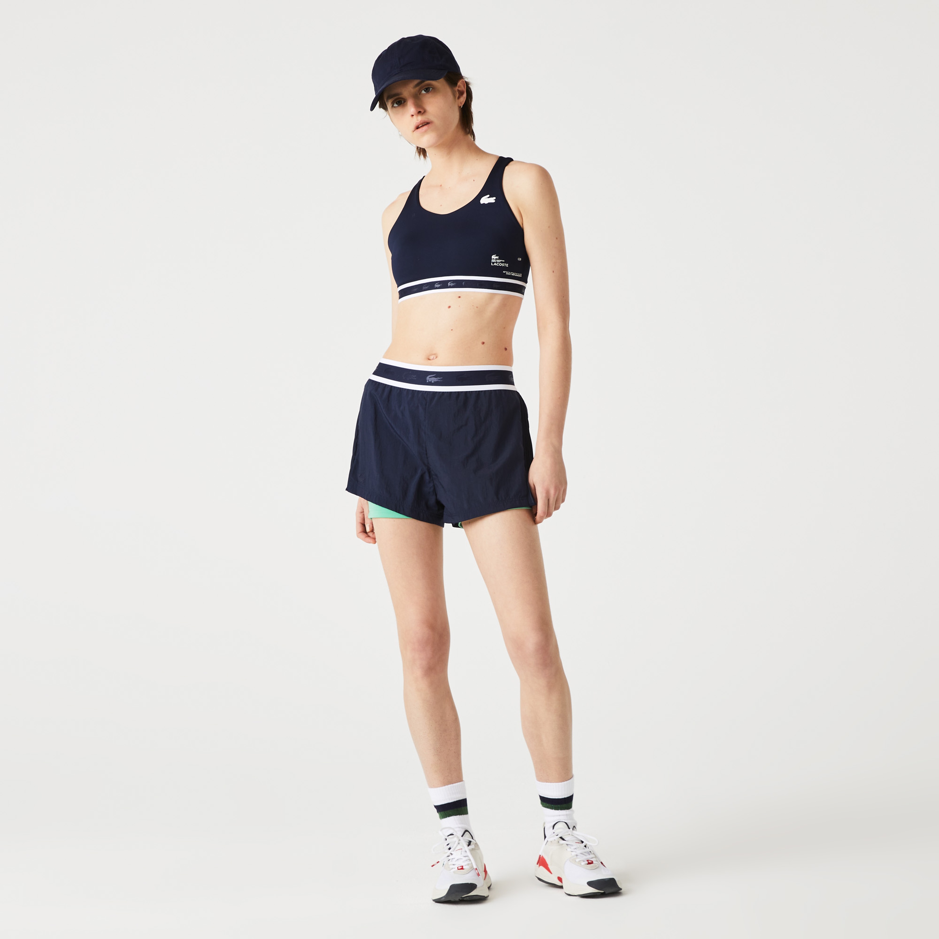 Lacoste SPORT Kadın Lacivert Şort