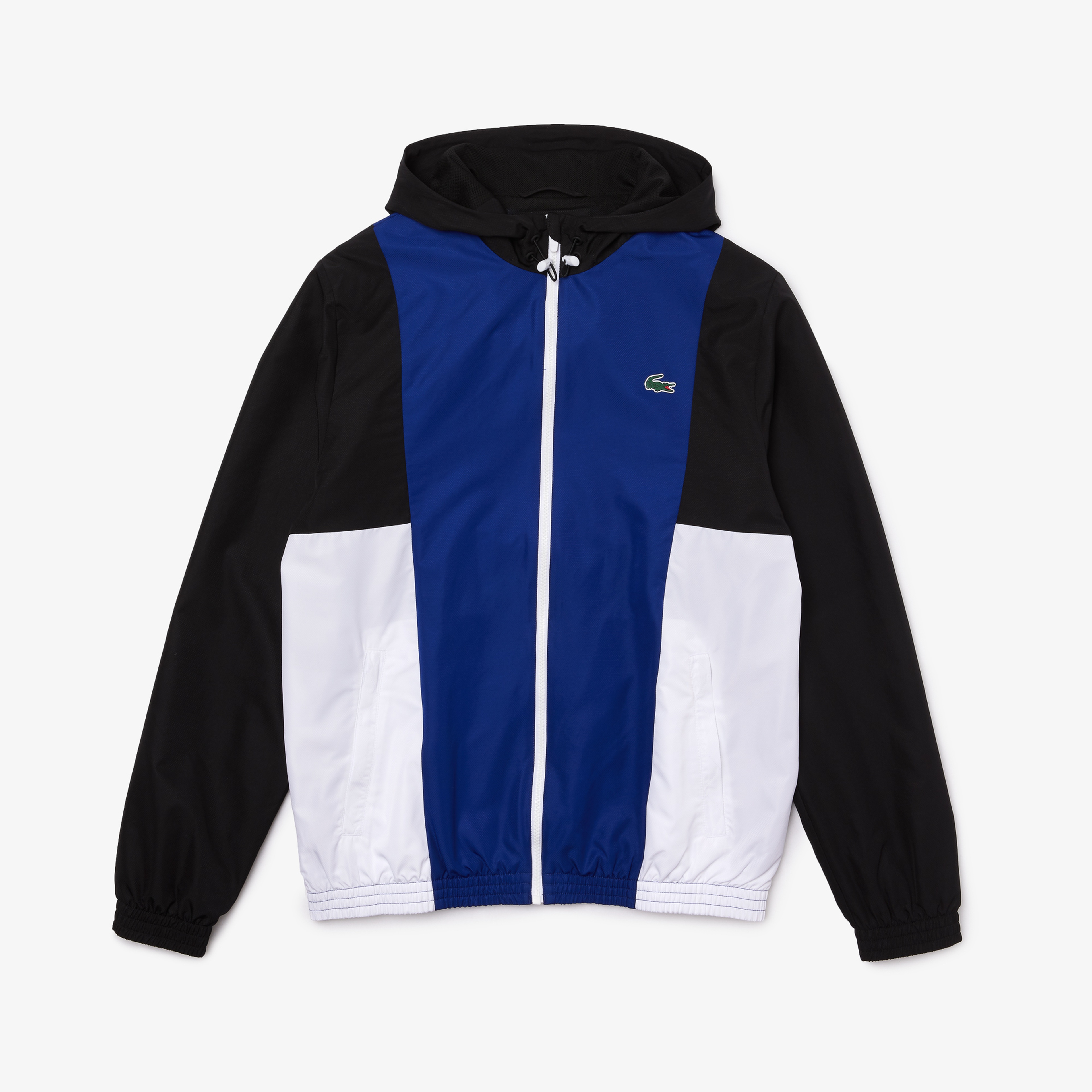 Lacoste SPORT Erkek Kapüşonlu Lacivert Ceket