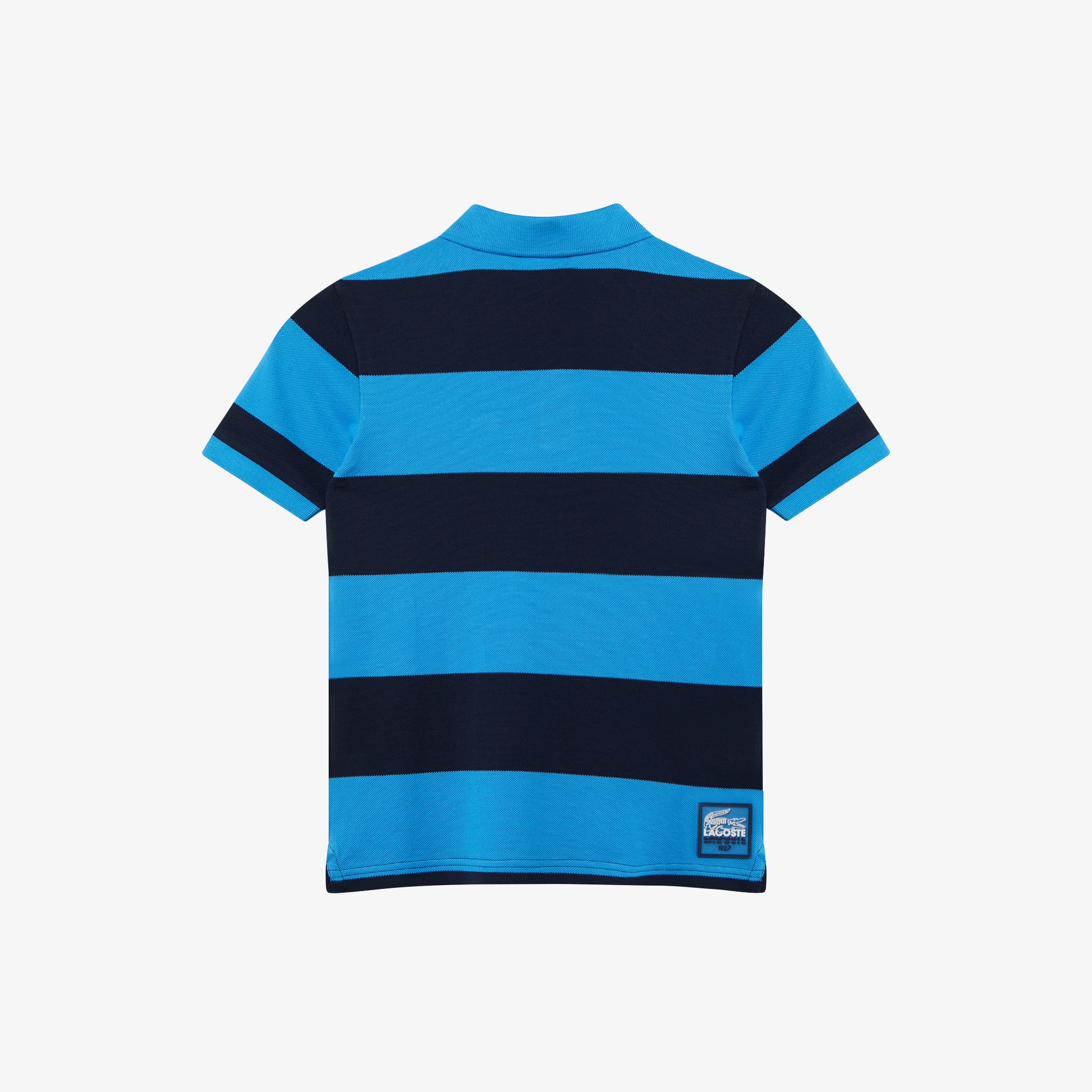 Lacoste Erkek Çocuk Çizgili Mavi Polo
