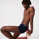 Lacoste Classic Erkek 3'lü Lacivert Boxer