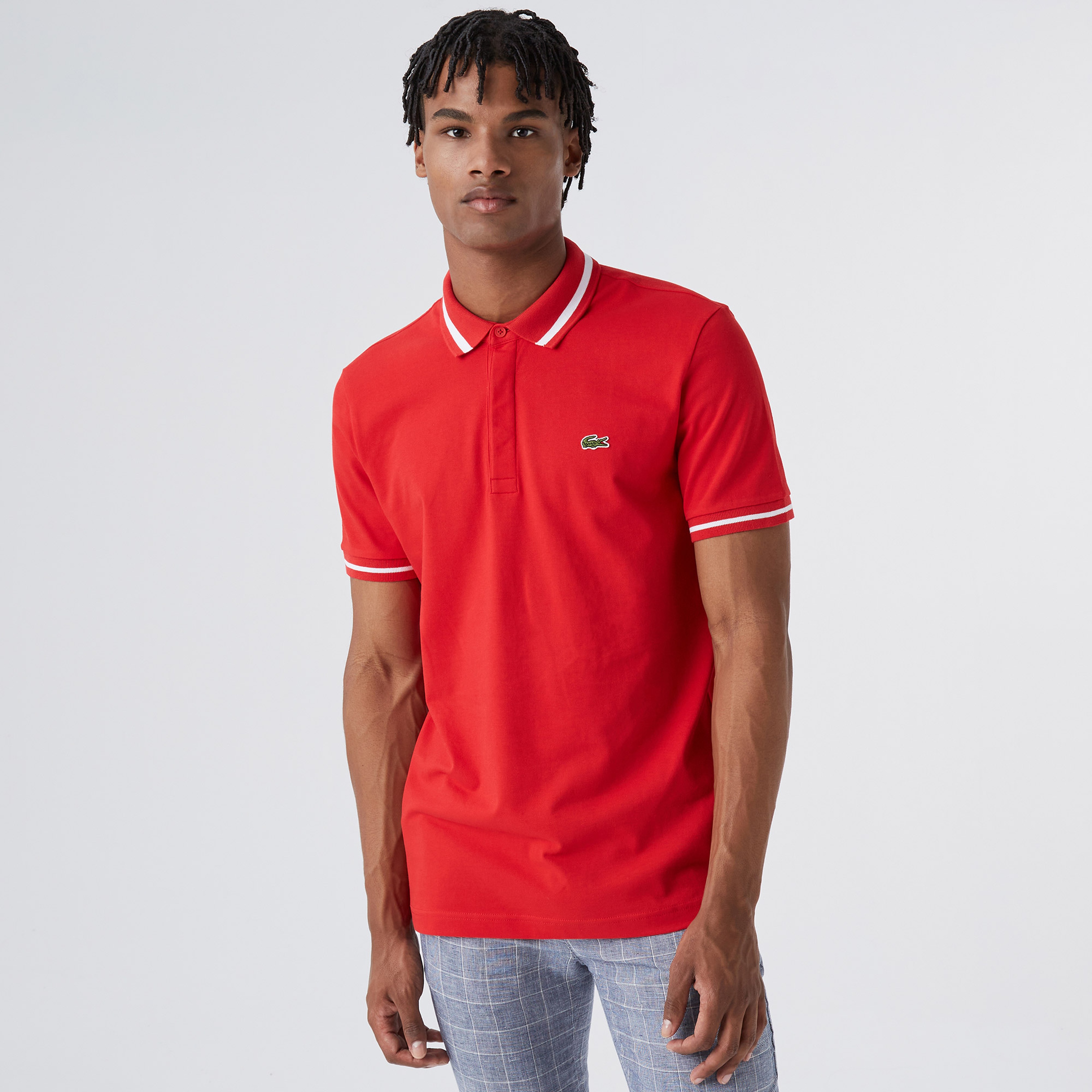 Lacoste Regular Fit Erkek Kırmızı Polo