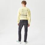 Erkek Slim Fit Gri Jean Pantolon