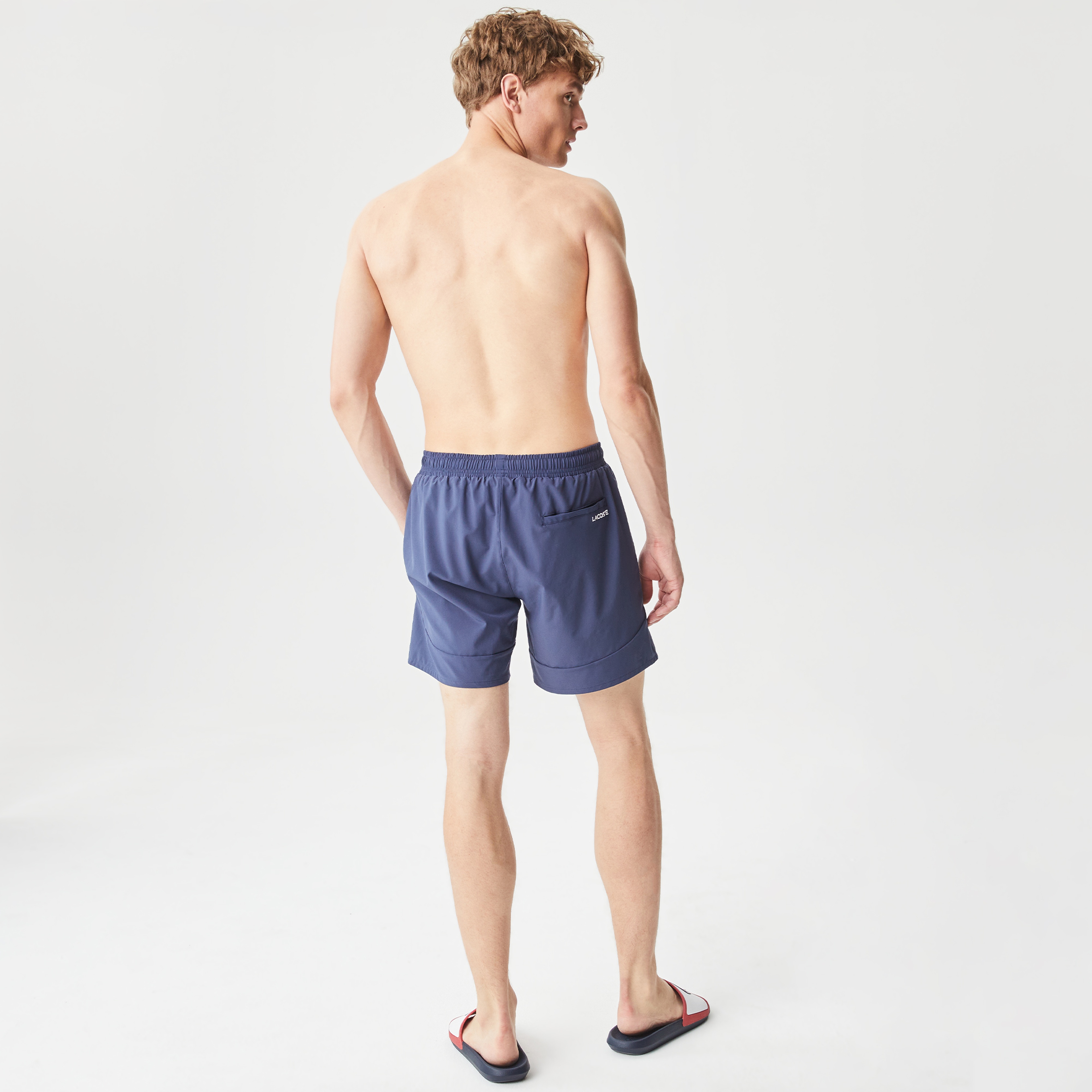 Lacoste Erkek Lacivert Mayo Şort