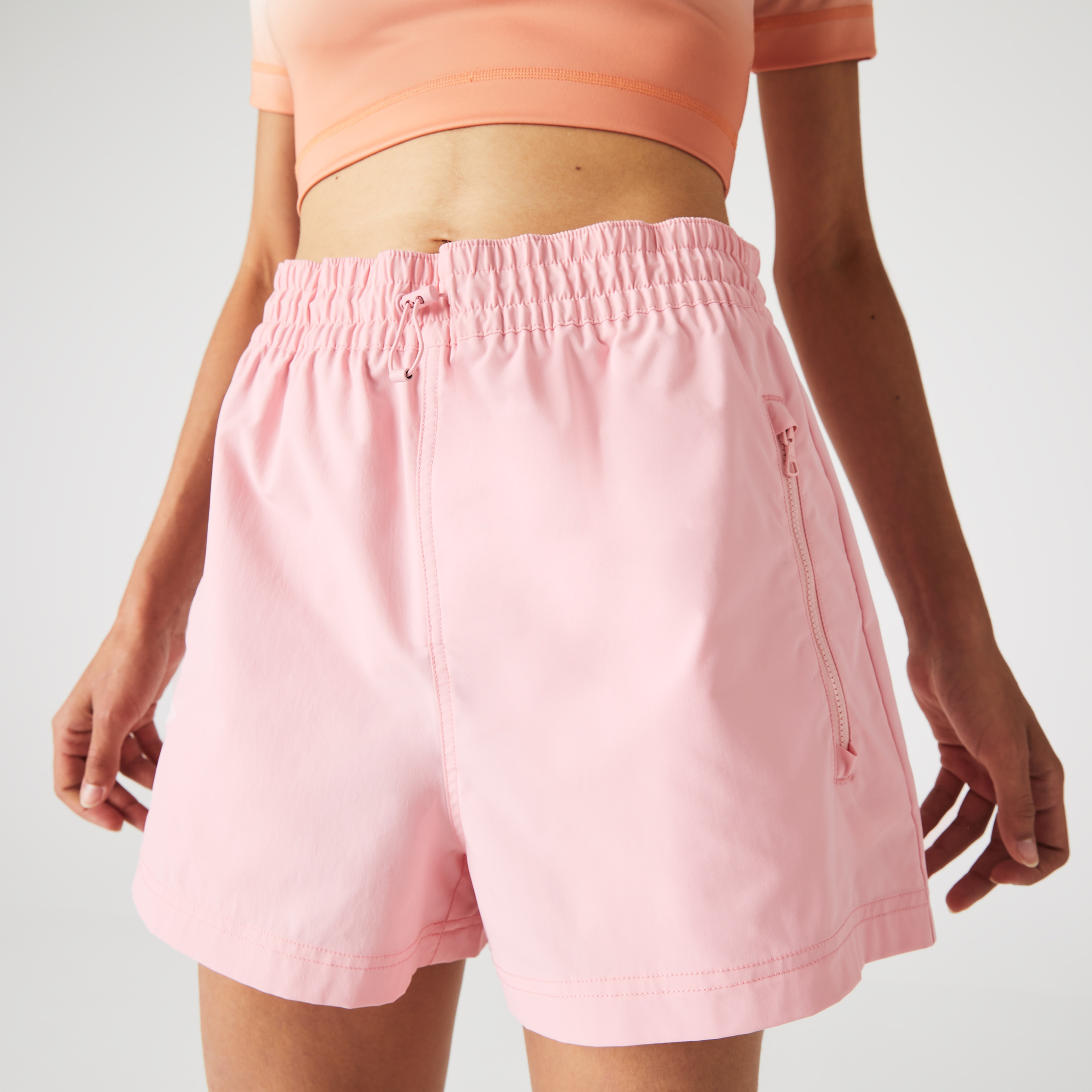 Lacoste Kadın Relaxed Fit Pembe Şort