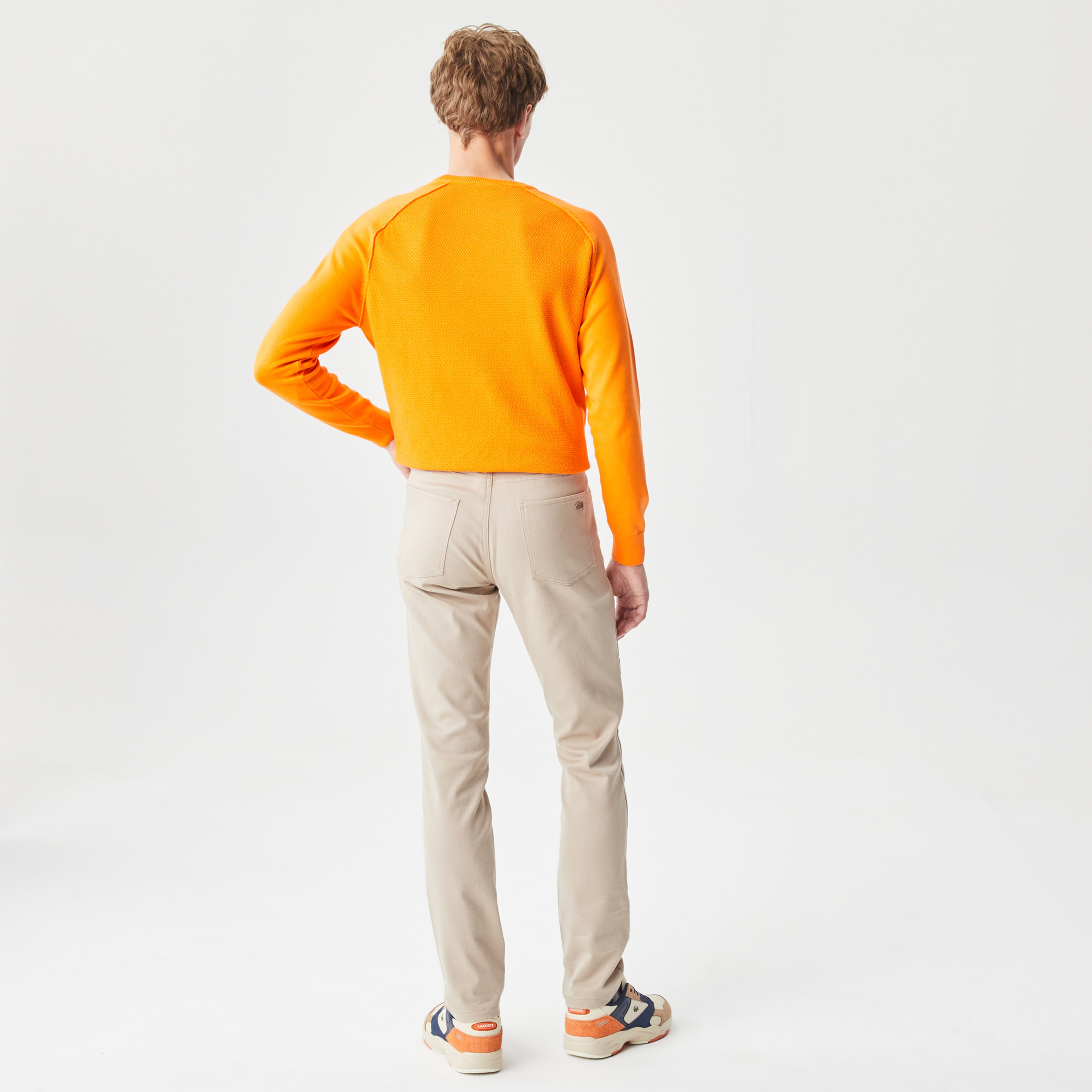 Lacoste Erkek Slim Fit Bej Pantolon