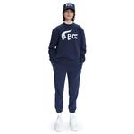 Lacoste X A.P.C Unisex Relaxed Fit Bisiklet Yaka Baskılı Lacivert Sweatshirt