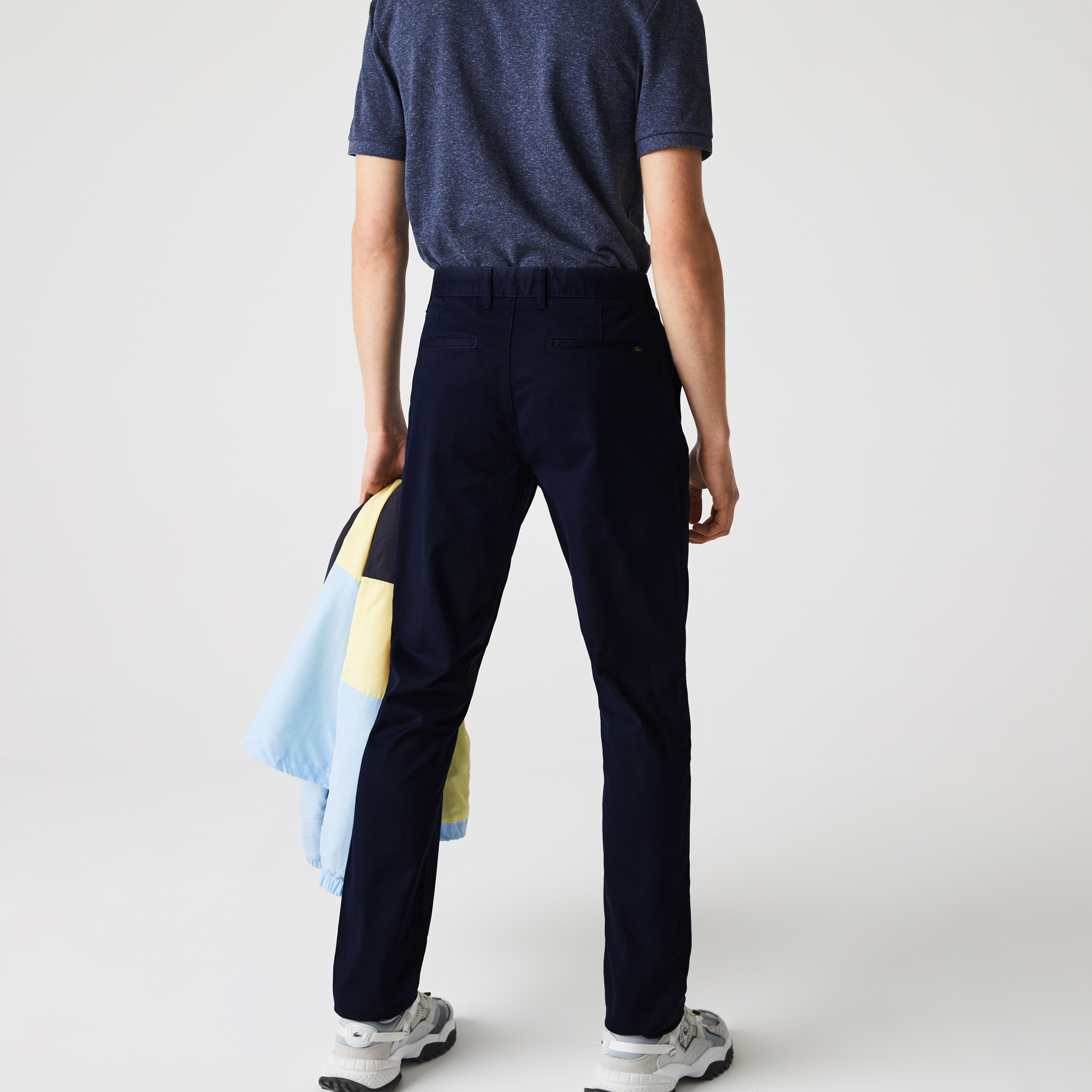 Lacoste Erkek Slim Fit Lacivert Pantolon