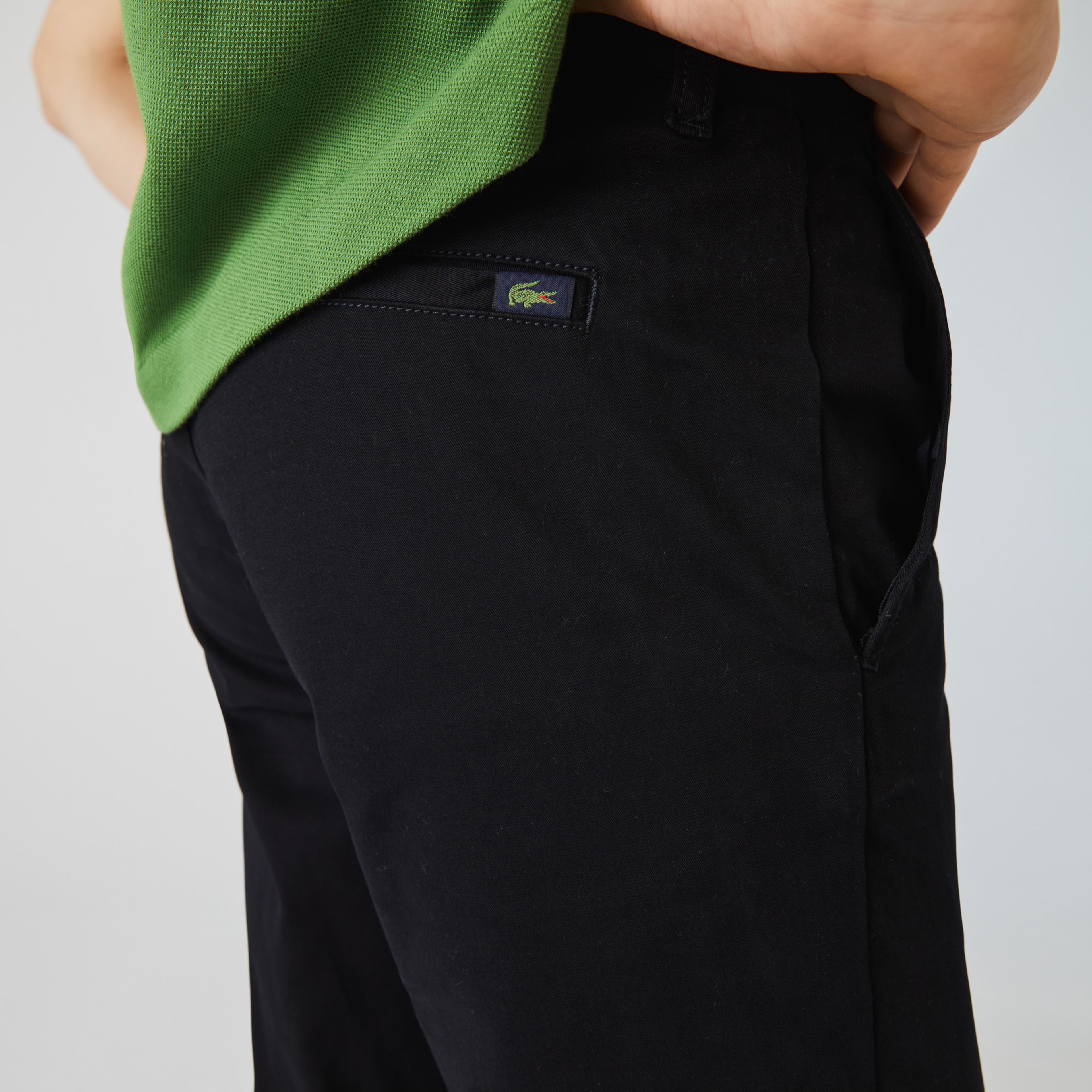 Lacoste Erkek Siyah Pantolon