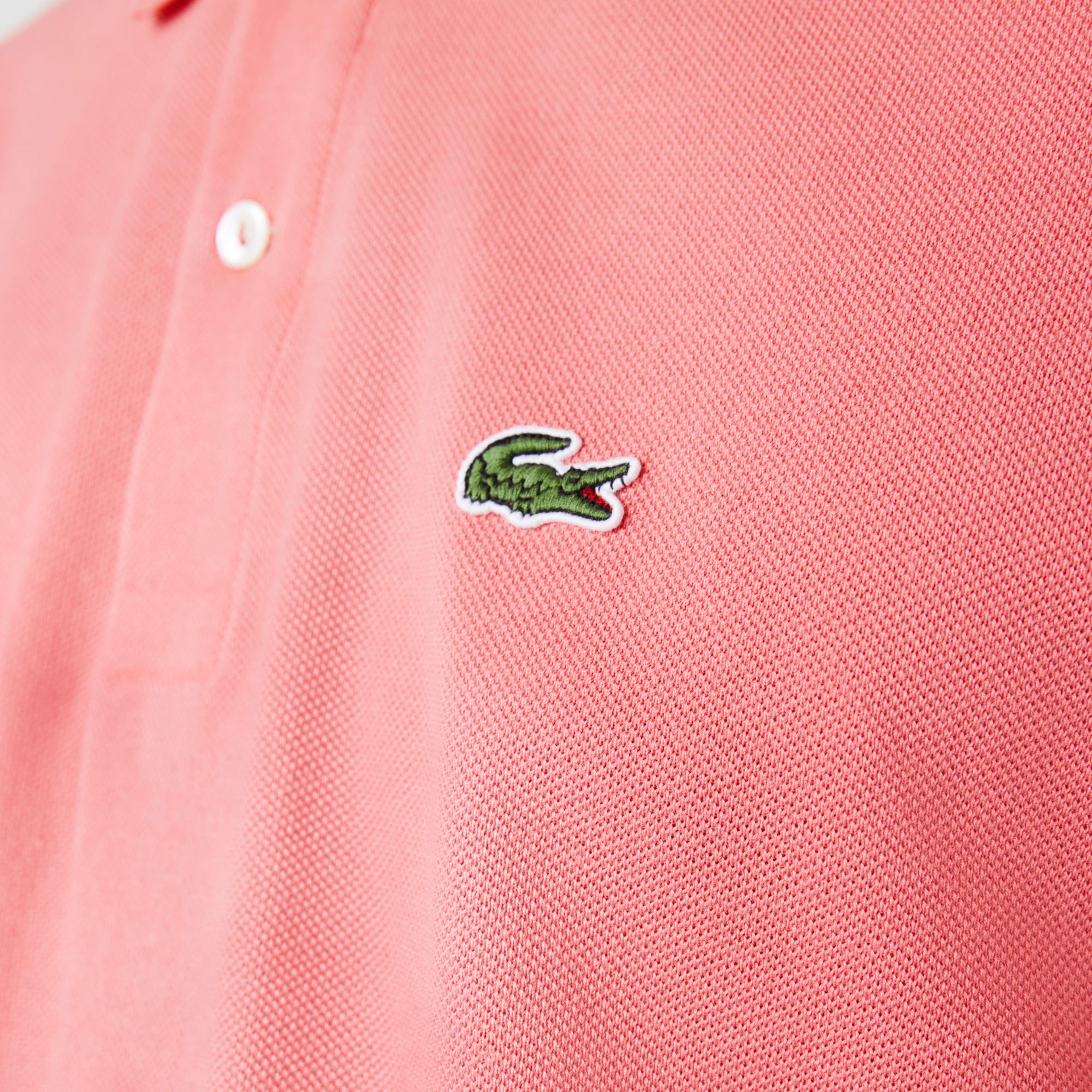 Lacoste L1212 Erkek Pembe Polo