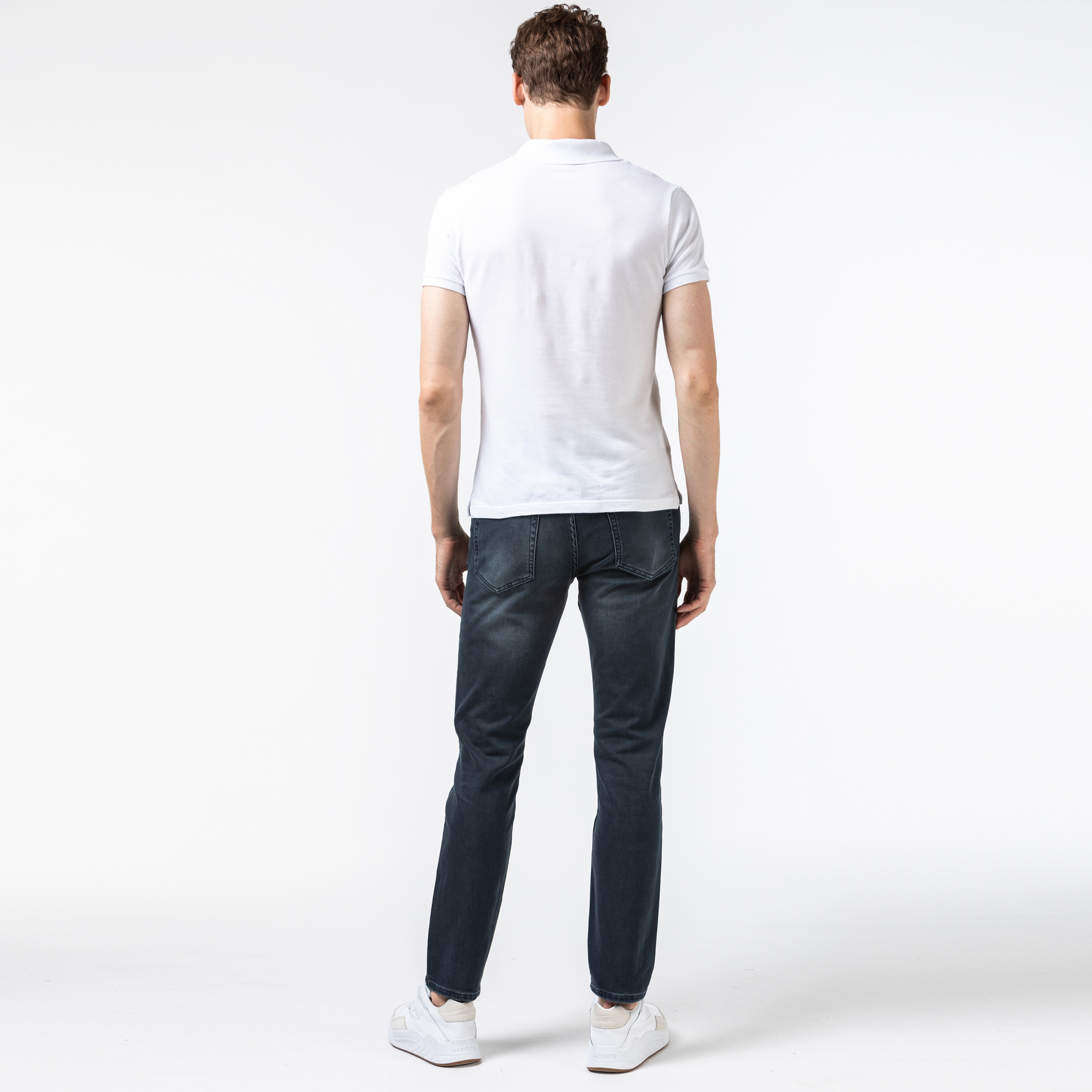 Lacoste Erkek Slim Fit Koyu Denim Pantolon