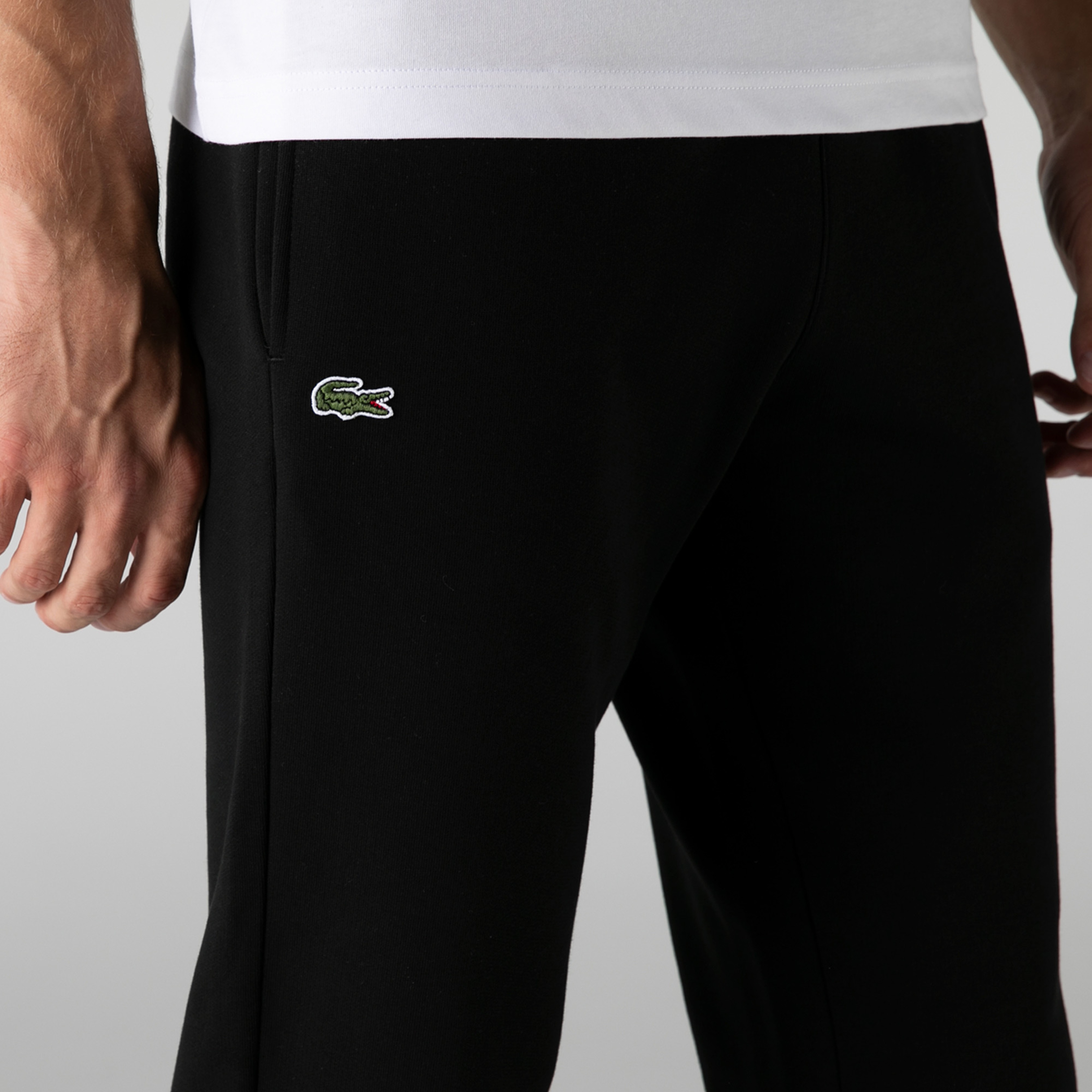 Lacoste SPORT Erkek Regular Fit Siyah Eşofman Altı