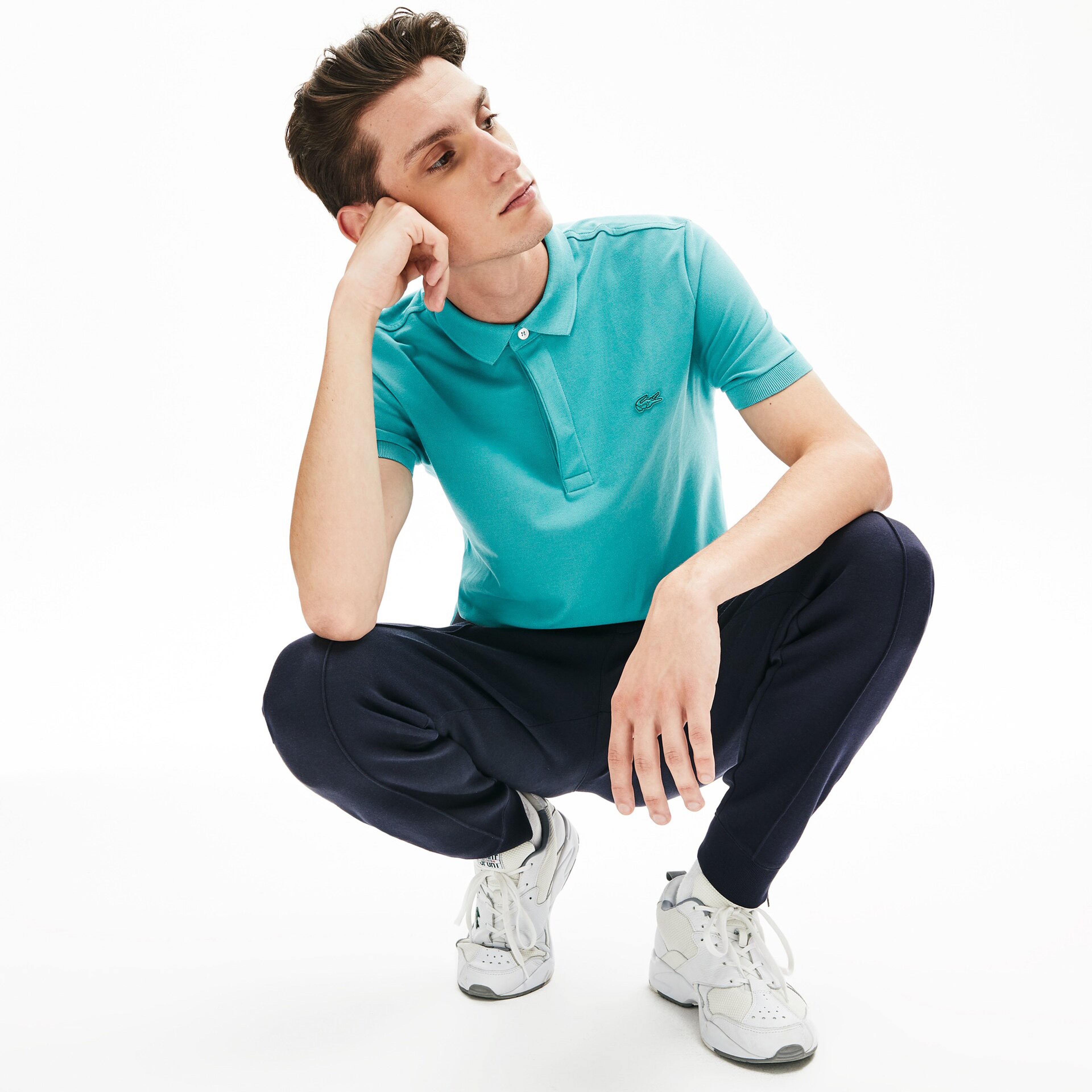 Lacoste Erkek Regular Fit Mavi Paris Polo