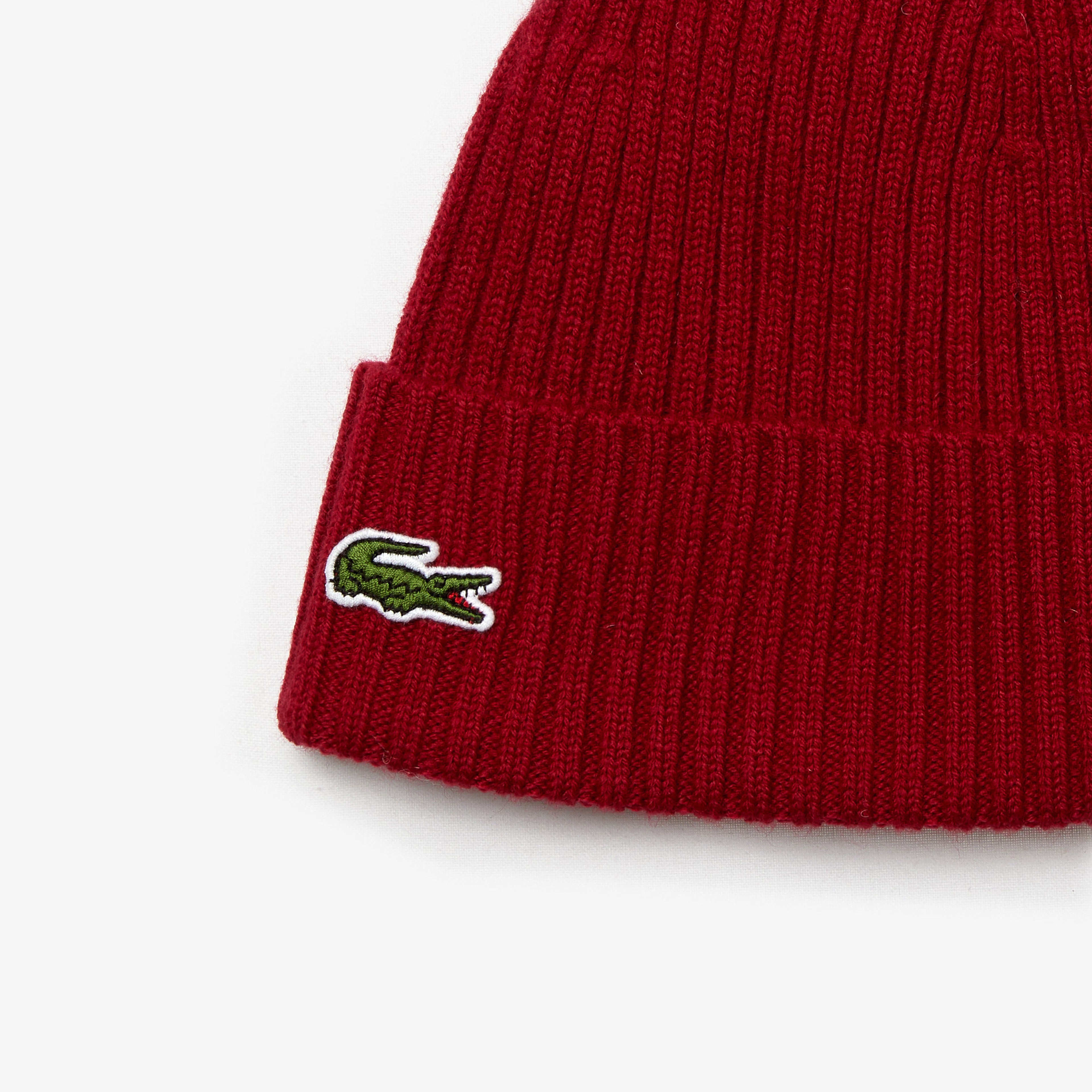 Lacoste Unisex Yün Bordo Bere