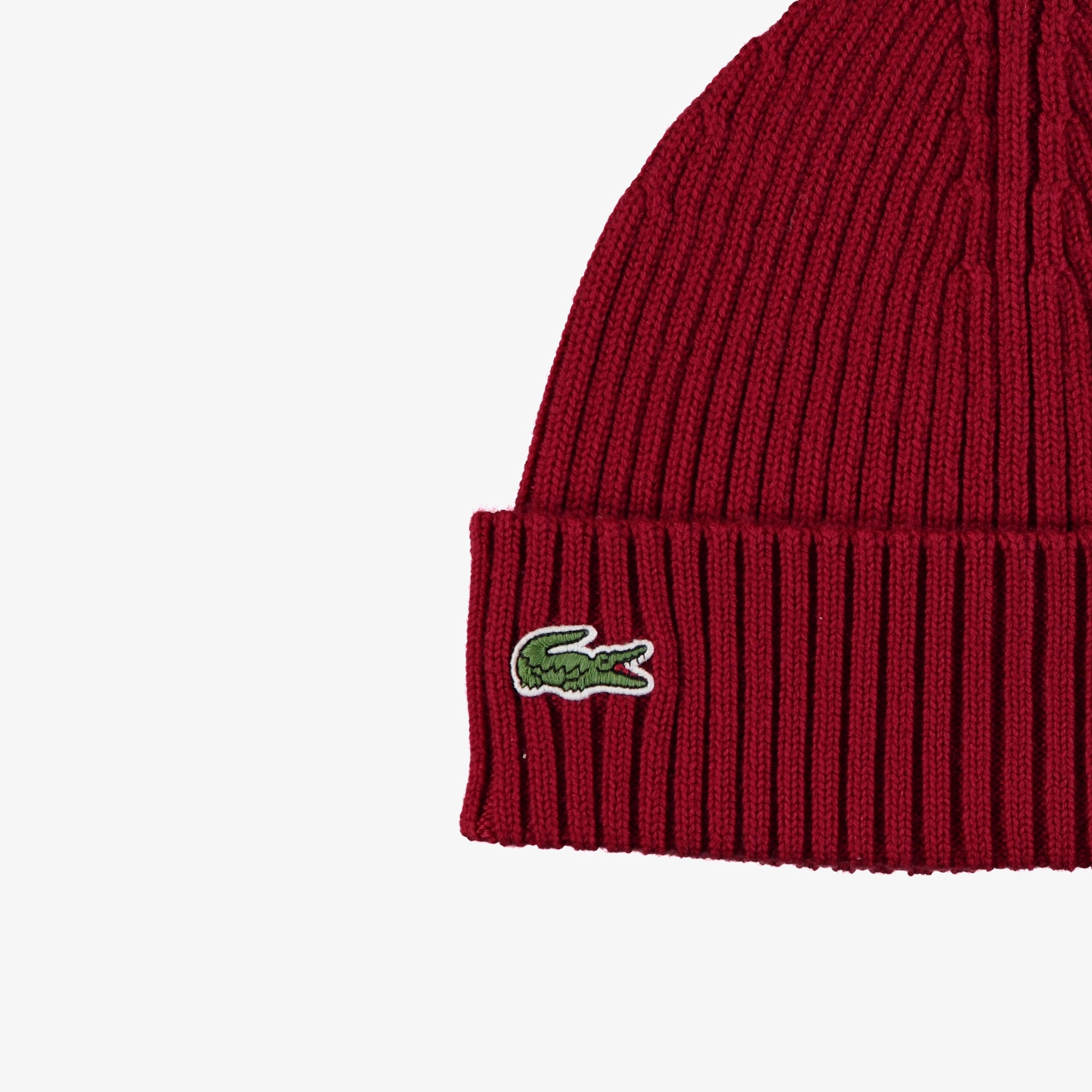 Lacoste Unisex Yün Bordo Bere