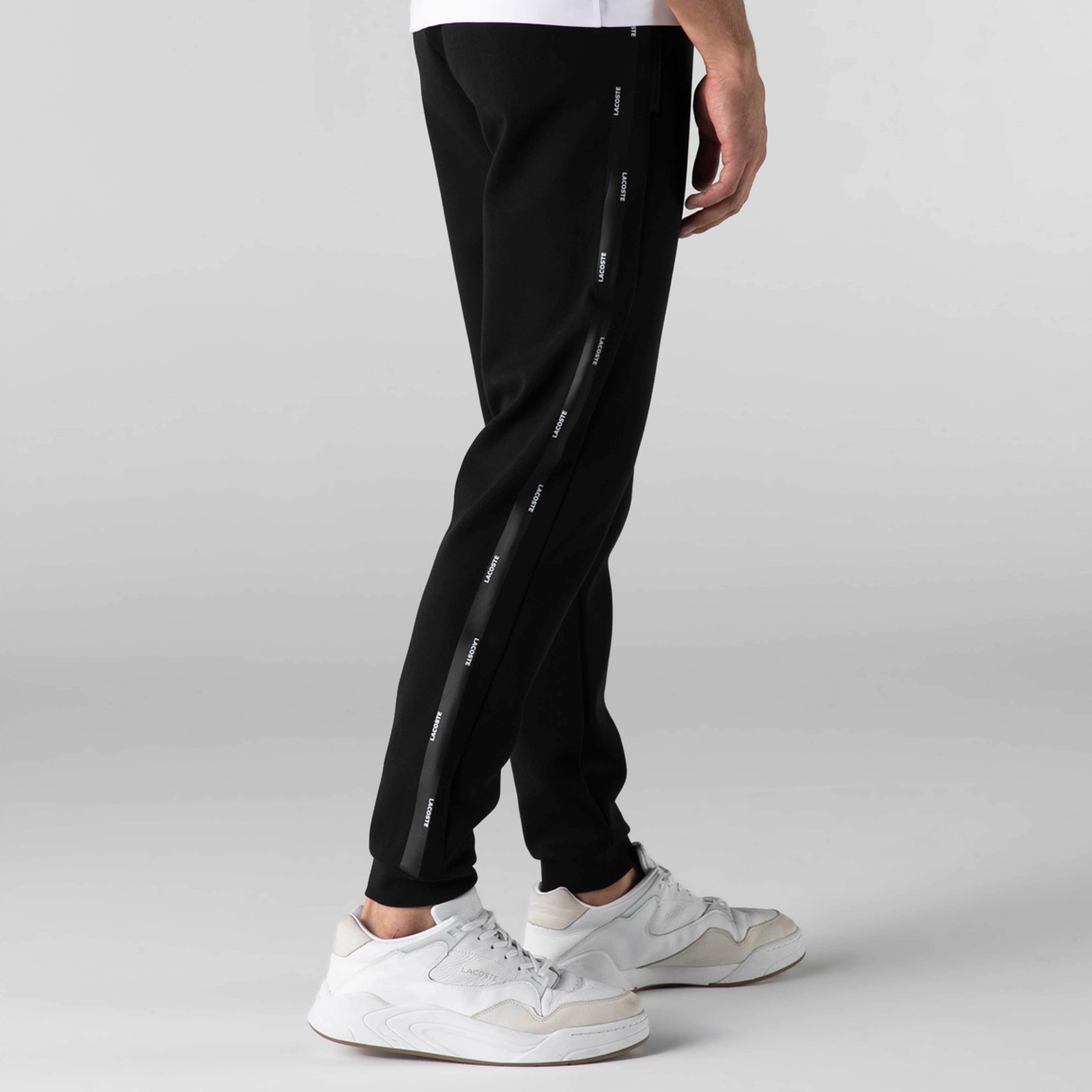 Lacoste Erkek Regular Fit Siyah Eşofman Altı